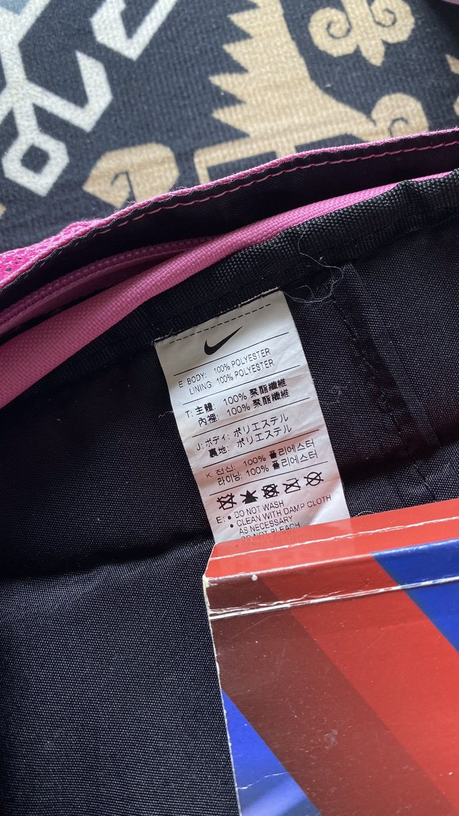 Nike Nike Hayward 2.0 Swoosh Pink Rucksack With Tags Size ONE SIZE - 7 Thumbnail