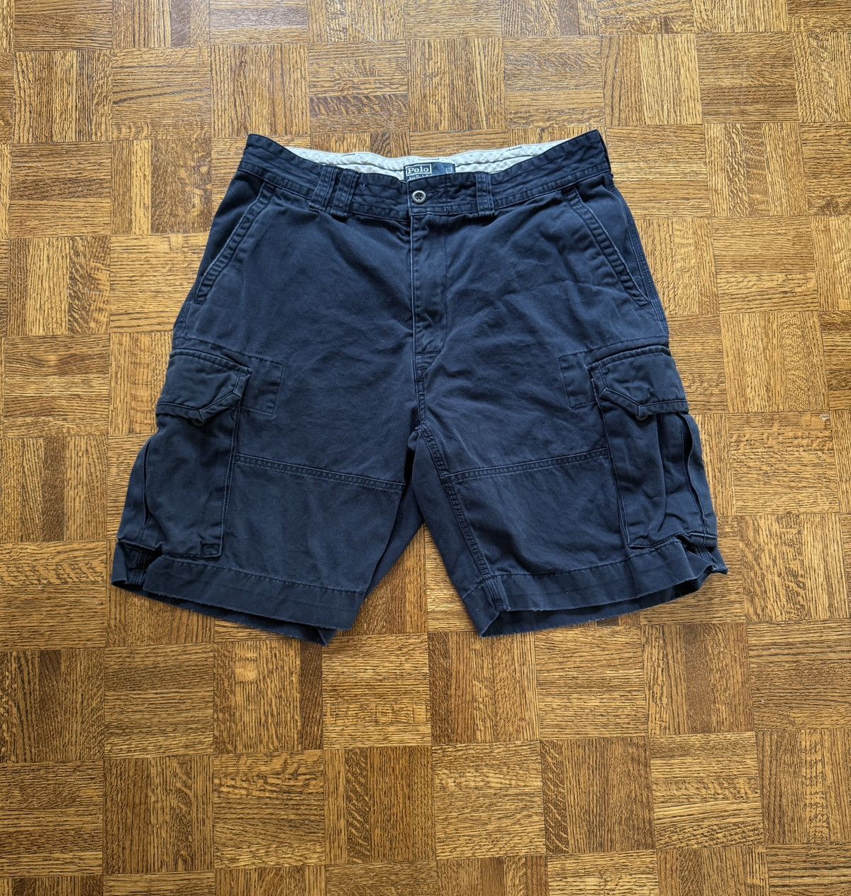 Vintage Vintage Polo Ralph Lauren Cargo Shorts Size US 36 / EU 52 - 1 Thumbnail