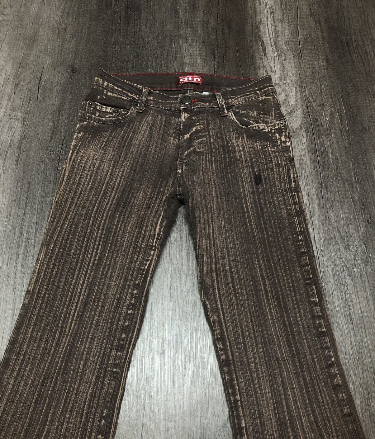 Designer × Japanese Brand VINTAGE DALTON GERMANY BERNING FLARE JEANS Size 27" / US 4 / IT 40 - 3 Thumbnail