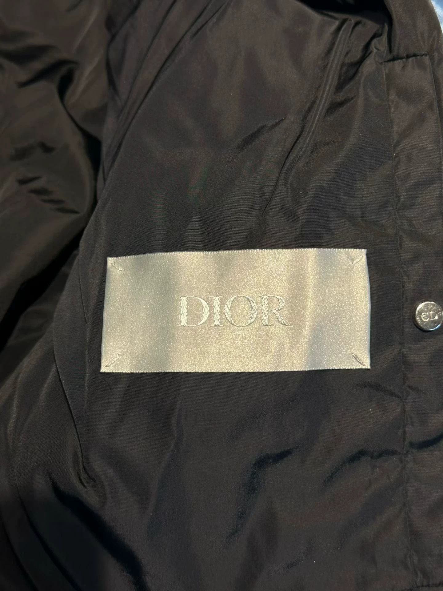 Dior Dior all over print puffer 52 new try-on Size US L / EU 52-54 / 3 - 3 Thumbnail