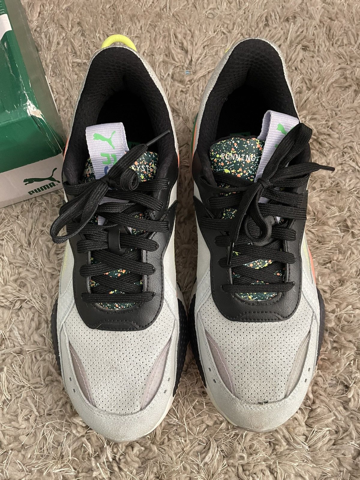 Puma Puma Rs-X FD Fair Aqua Ponderosa Pine Size US 11 / EU 44 - 5 Thumbnail