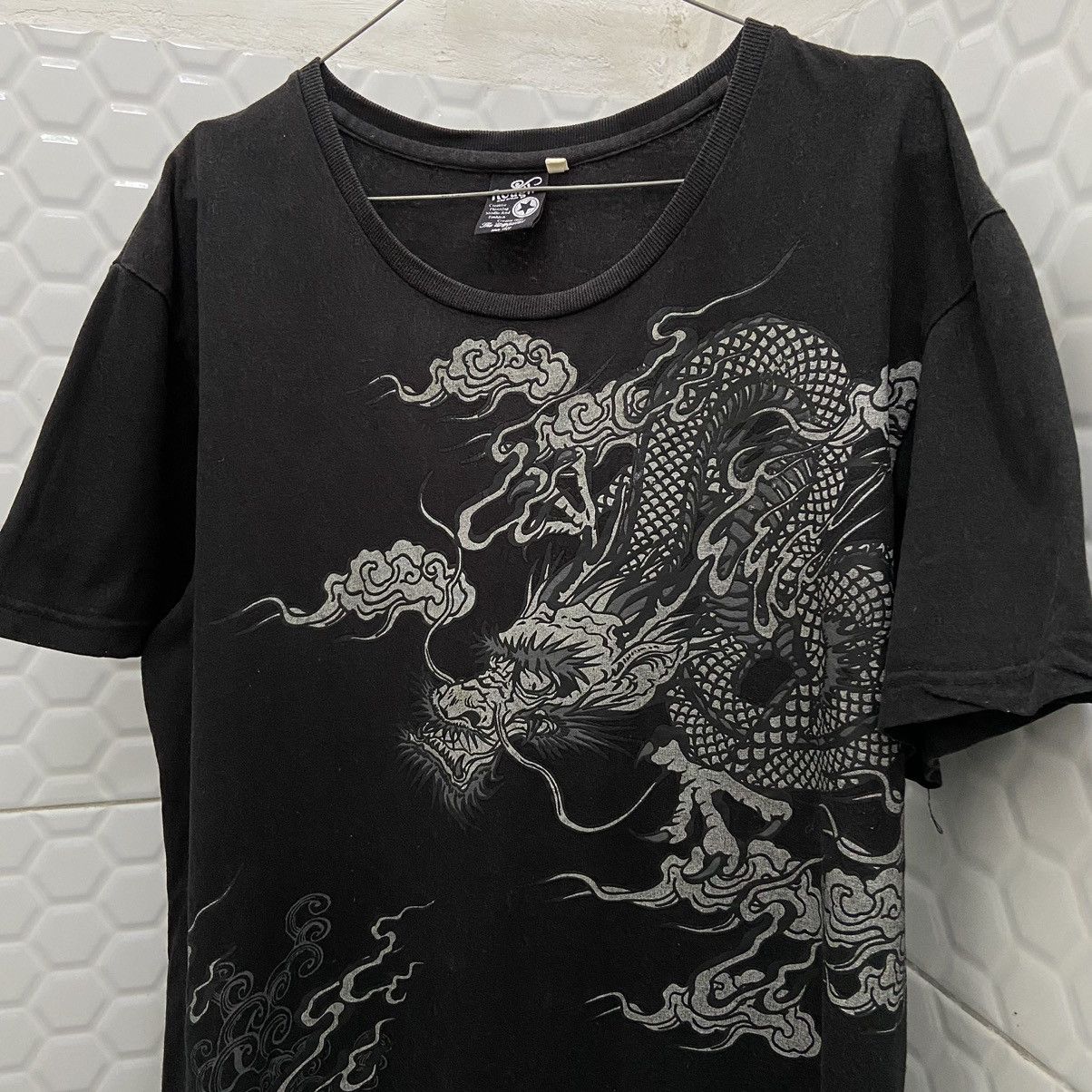 Japanese Brand 🛒LASTDROP🛒 Japanese Karakuri Dragon Sukajan Tee Size US L / EU 52-54 / 3 - 2 Thumbnail
