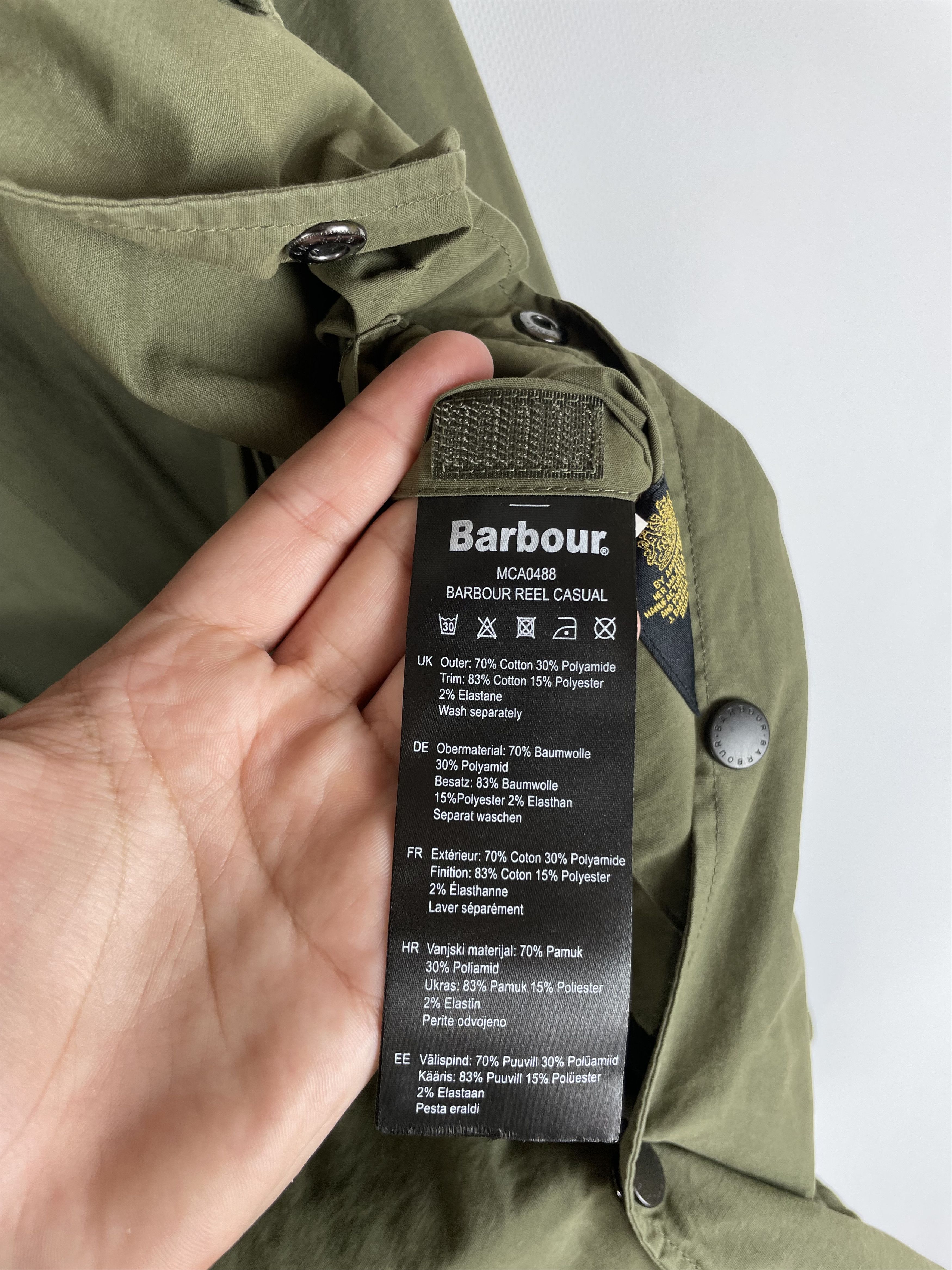 Barbour Vintage Barbour Jacket Heritage Size US M / EU 48-50 / 2 - 8 Thumbnail