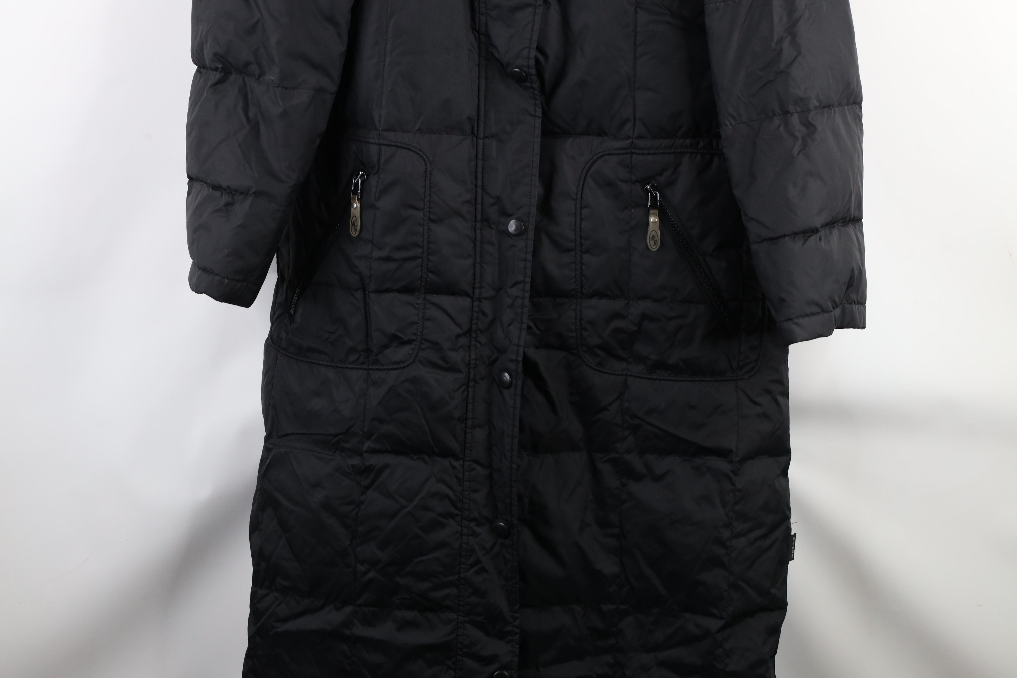 Vintage Vintage 90s Streetwear Fill Full Length Hooded Puffer Jacket Size M / US 6-8 / IT 42-44 - 3 Thumbnail