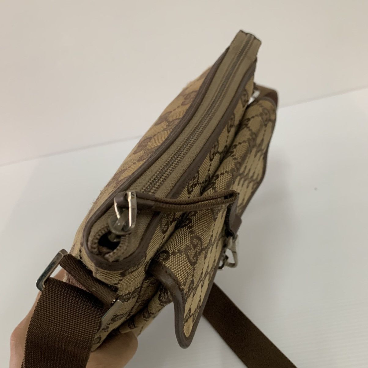 Gucci Gucci Monogram Canvas Slingbag Size ONE SIZE - 9 Thumbnail