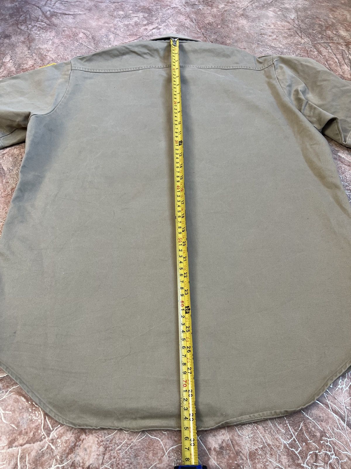 Other Vintage US Army Quarter Shirt Khaki military Size US M / EU 48-50 / 2 - 14 Thumbnail