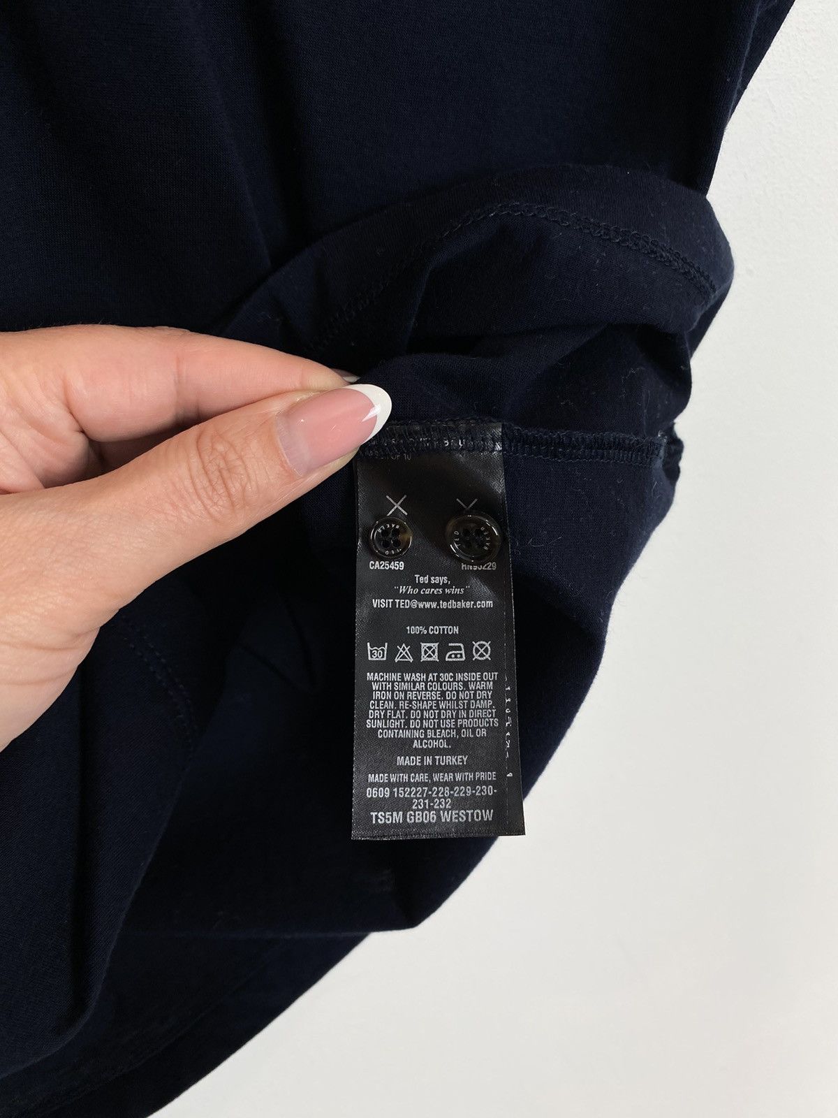 Ted Baker Ted Baker London Polo Shirt Men’s Size 3 Medium Top Blue Size US M / EU 48-50 / 2 - 6 Thumbnail