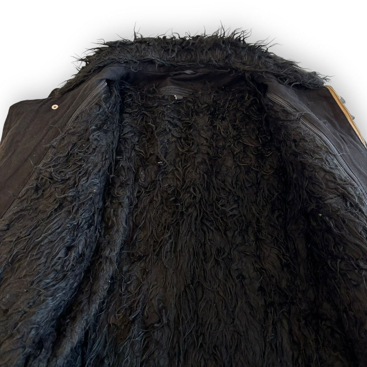 Indian Motorcycle Vintage Indian motocycle leather jacket fur faux Size US L / EU 52-54 / 3 - 15 Thumbnail