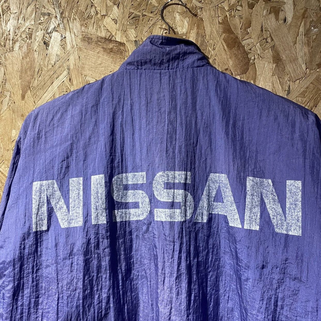 Japanese Brand × Vintage vintage Nissan Windbreaker Jacket, JDM, Skyline, Nismo Size US L / EU 52-54 / 3 - 4 Thumbnail