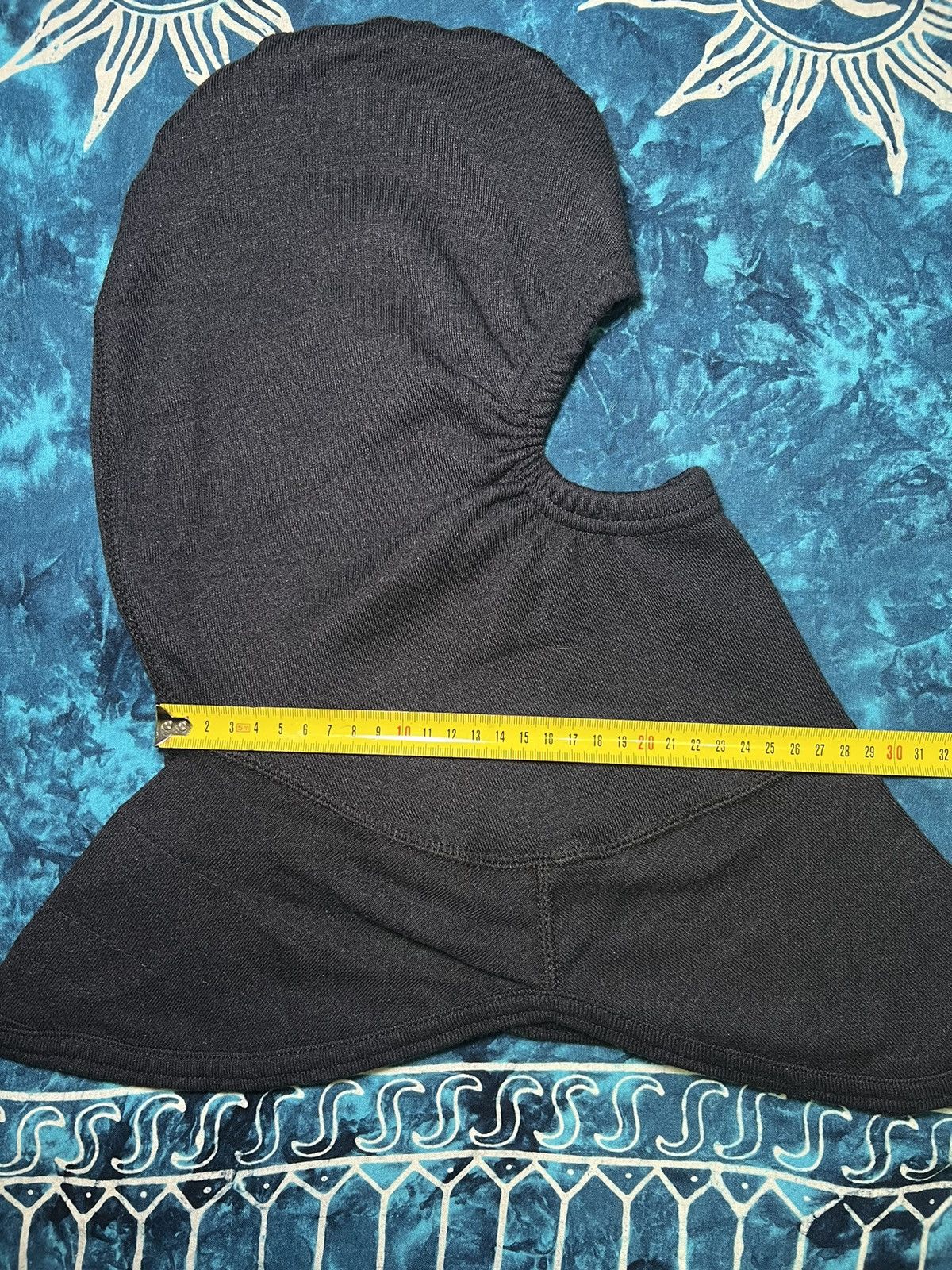 Vintage Vintage Black Growag Mask balaclava Knitted Face Car Race Size ONE SIZE - 5 Thumbnail