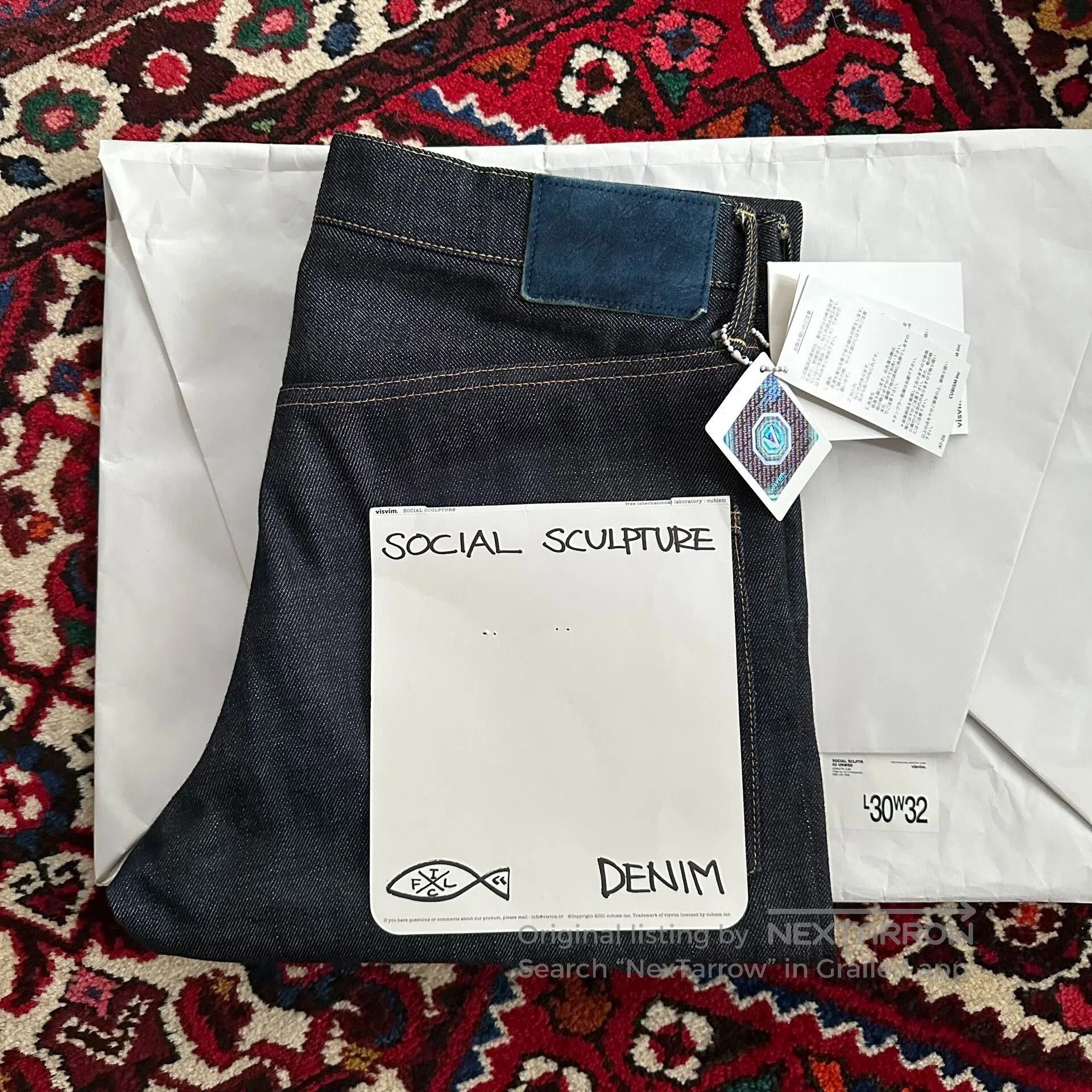 Visvim visvim 15ss denim pants w32l32. Size US 32 / EU 48 - 7 Thumbnail