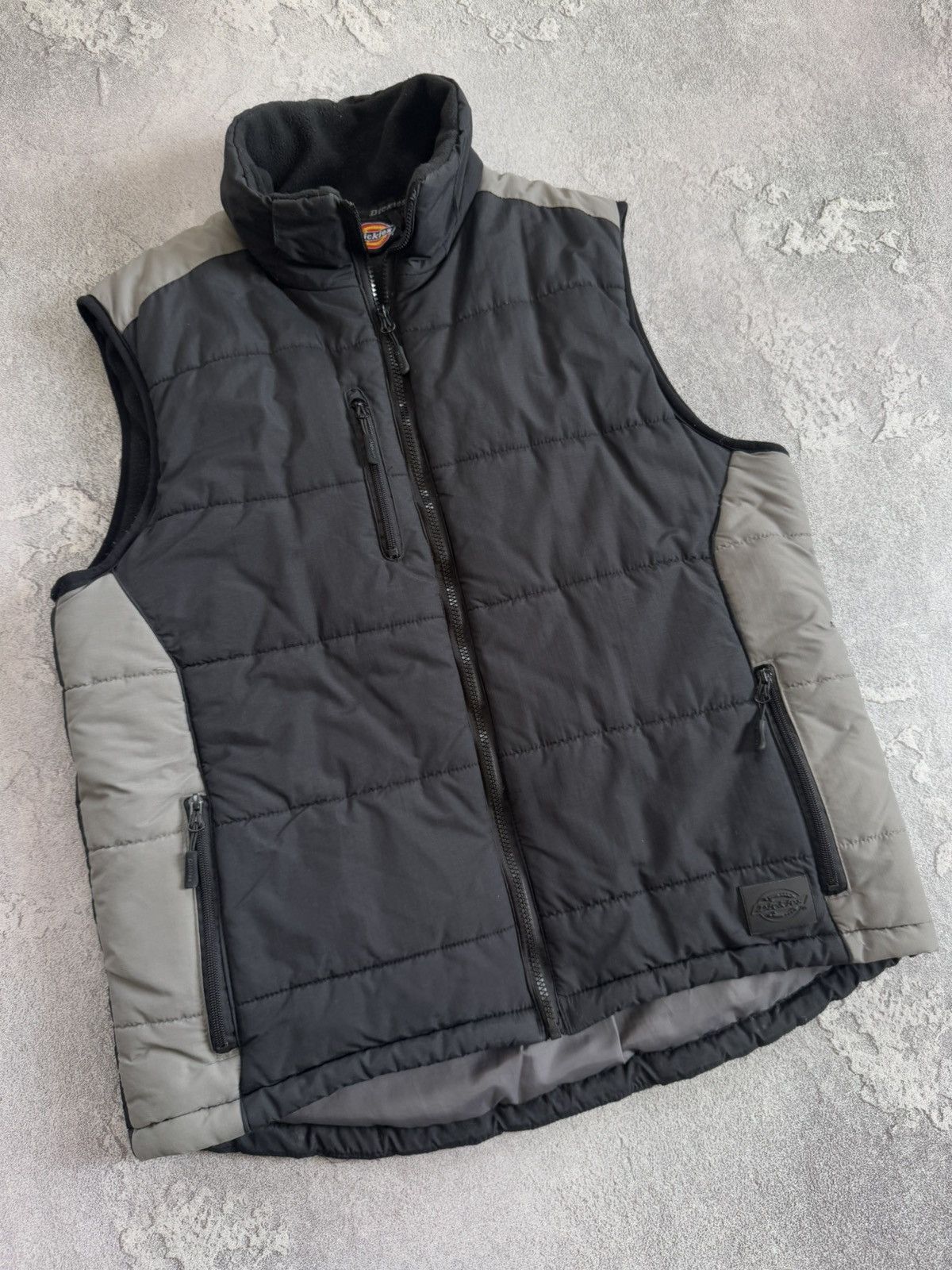 Dickies × Vintage Dickies M zip puffer quilted vest sleeveless jacket Size US M / EU 48-50 / 2 - 3 Thumbnail