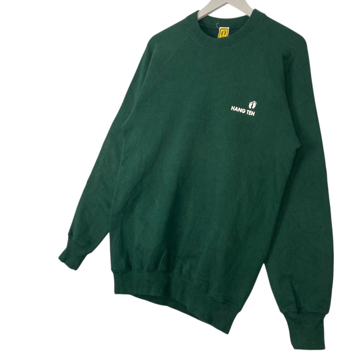 Other Vintage Hang Ten Surf Sweatshirt Crewneck Green Size L Size US L / EU 52-54 / 3 - 2 Thumbnail