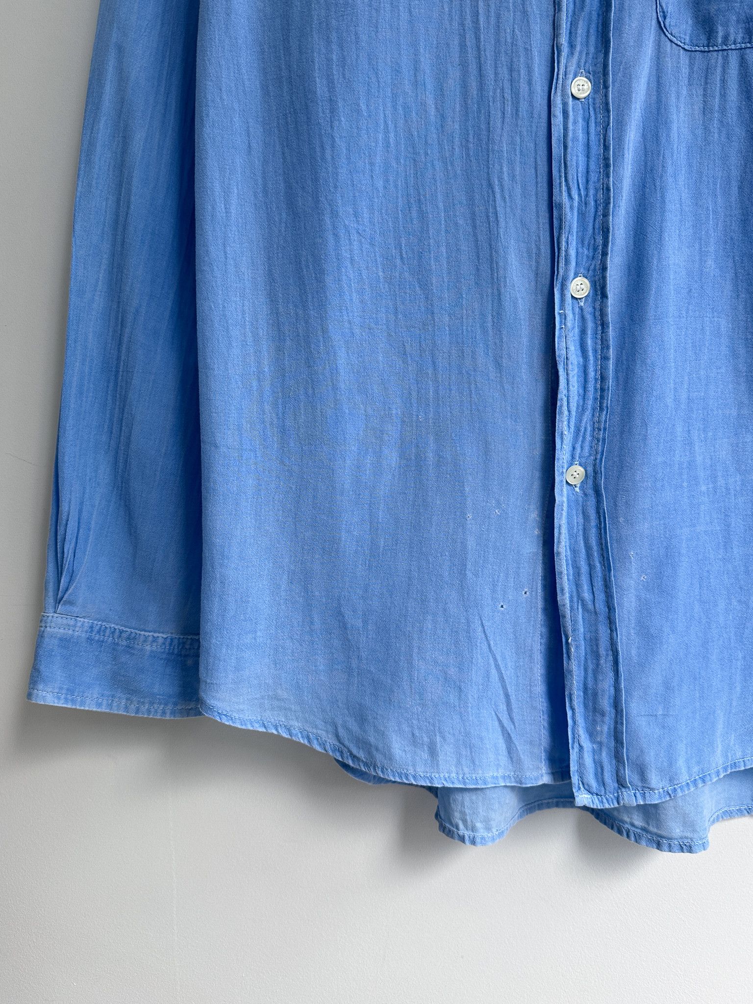 Current/Elliot Current Elliott Blue Shirt Size US L / EU 52-54 / 3 - 5 Thumbnail