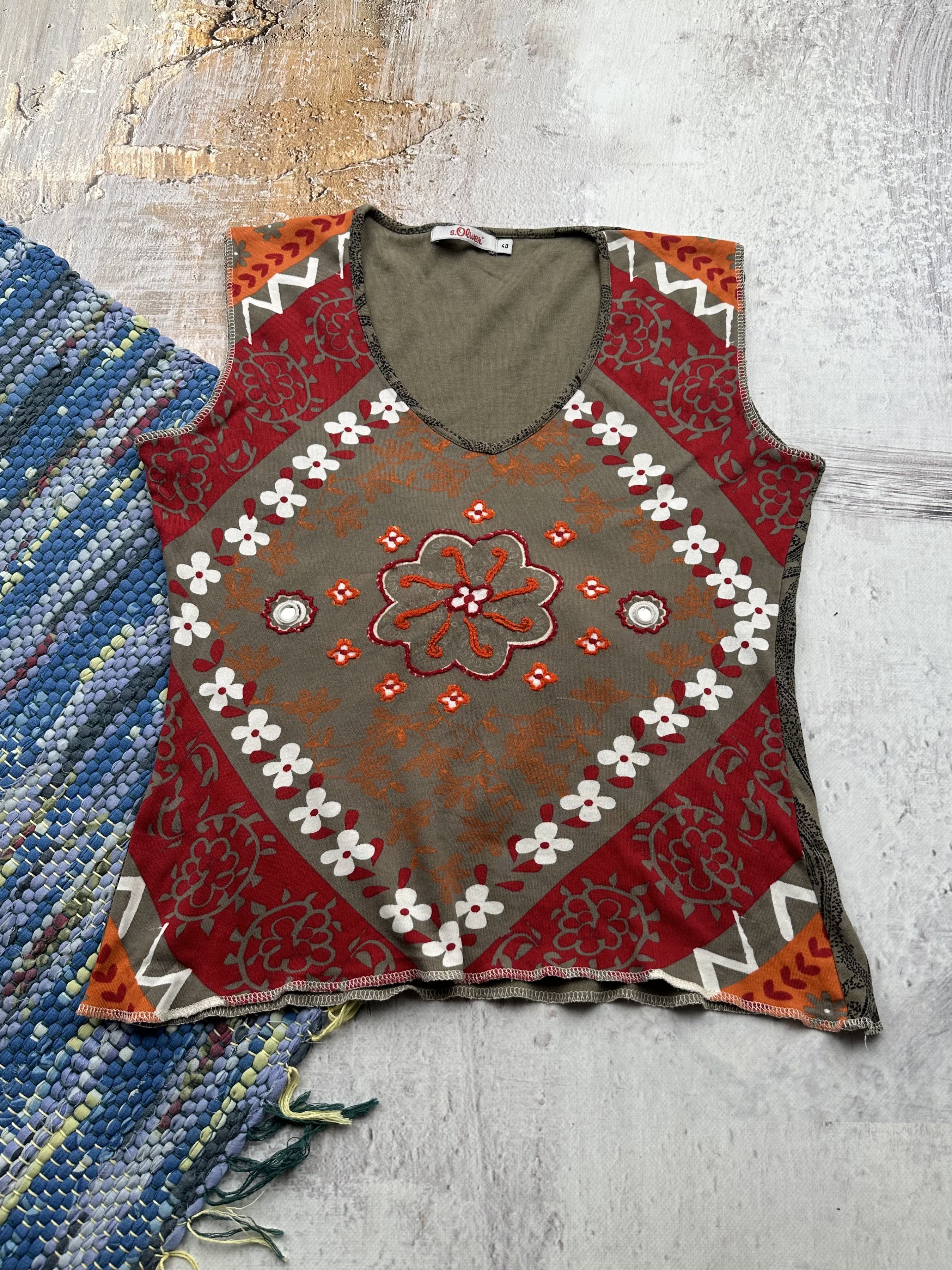 Vintage Vintage Tank Top A586(314) Size M / US 6-8 / IT 42-44 - 1 Thumbnail
