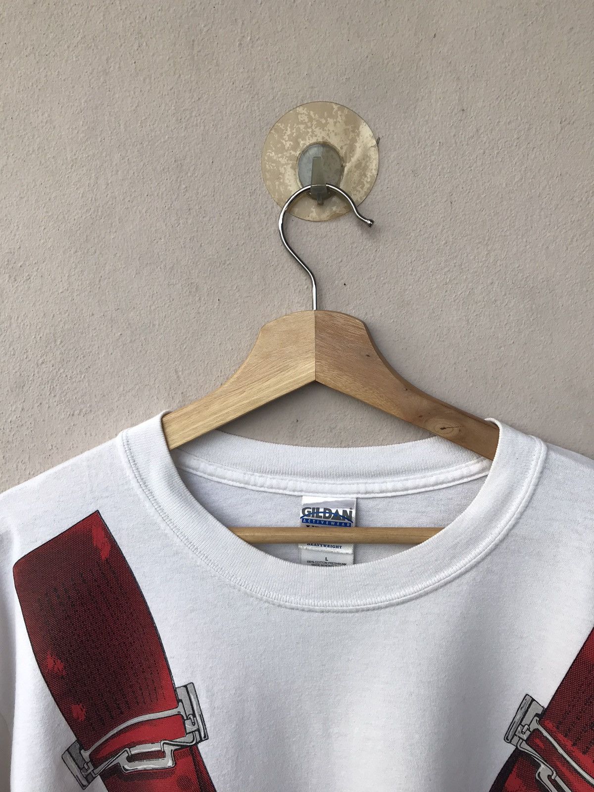 Vintage Vintage Strap in Shut Up and Hand On Tee Size US L / EU 52-54 / 3 - 4 Thumbnail