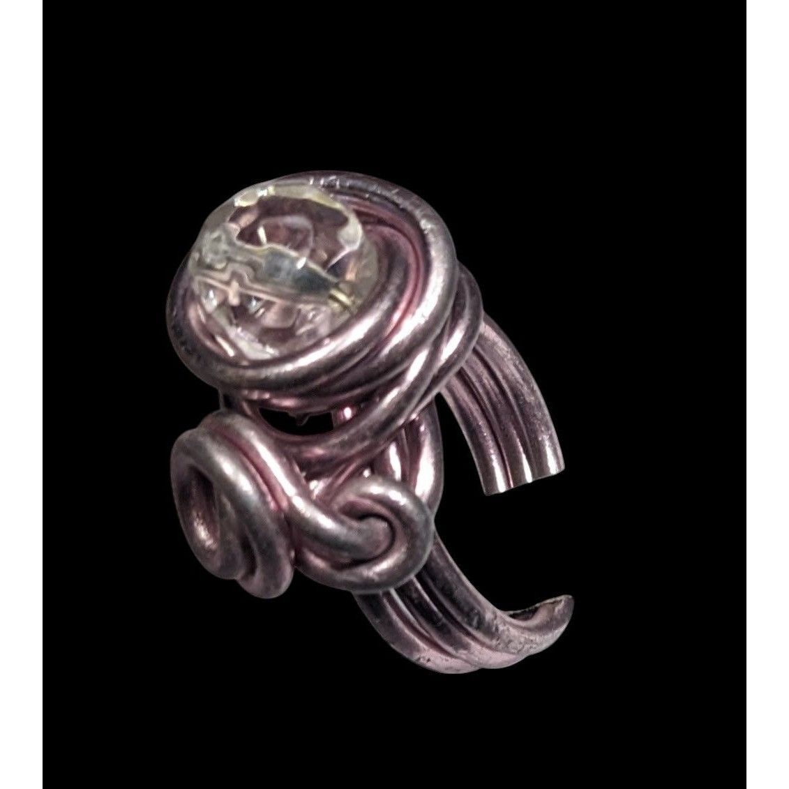 Other Handmade Abstract Pastel Pink Finished Aluminum Wire Wrapped Size ONE SIZE - 6 Thumbnail