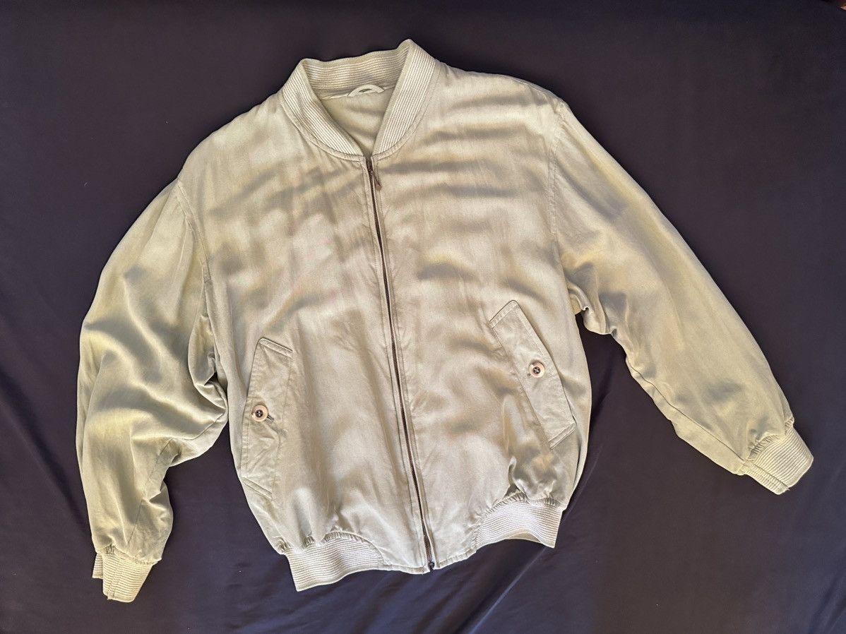 Christian Dior Monsieur Dior Monsieur Vintage Bomber Jacket - Champagne Olive Size US M / EU 48-50 / 2 - 1 Thumbnail