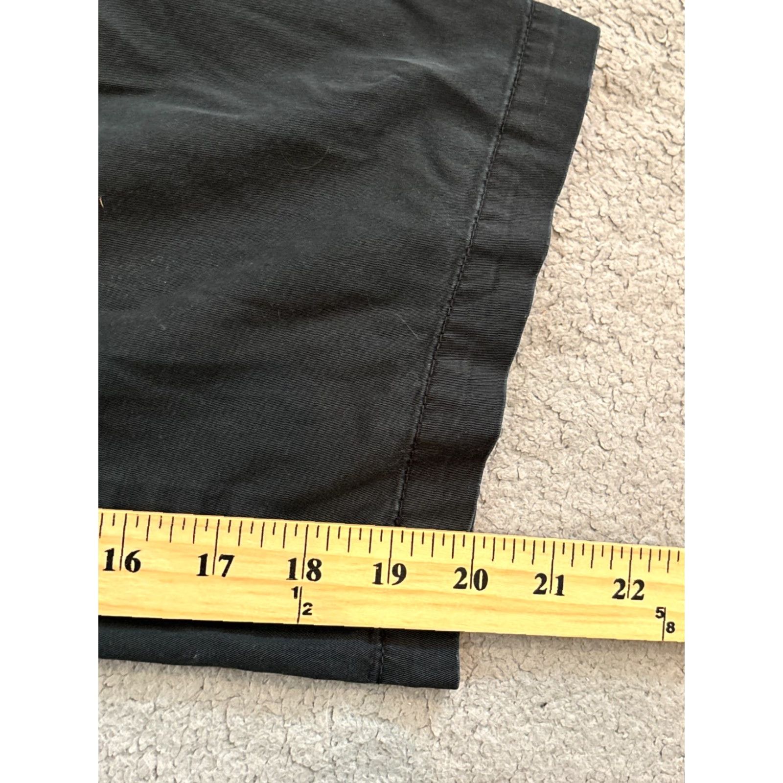 Vintage Additions by Chicos Capri Pants Size 2 Black Crop Casual Active Summer Pants Womens Regular Straight Capri Black 2 Pockets Front Flat Front Vintage No Size 26" / US 2 / IT 38 - 5 Thumbnail