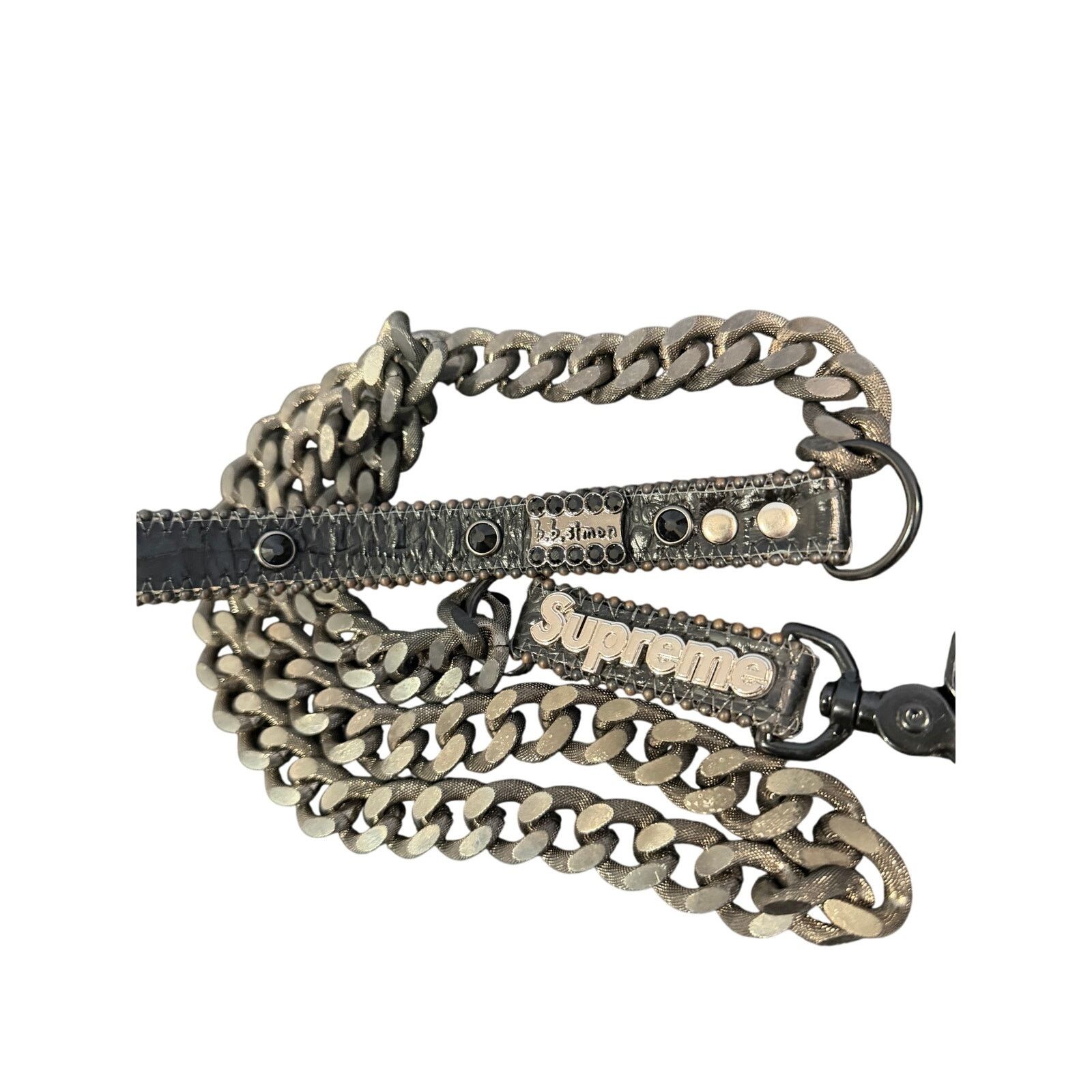 Supreme Supreme x B.B Simon Studded dog leash black new in orig pkg Size ONE SIZE - 3 Thumbnail