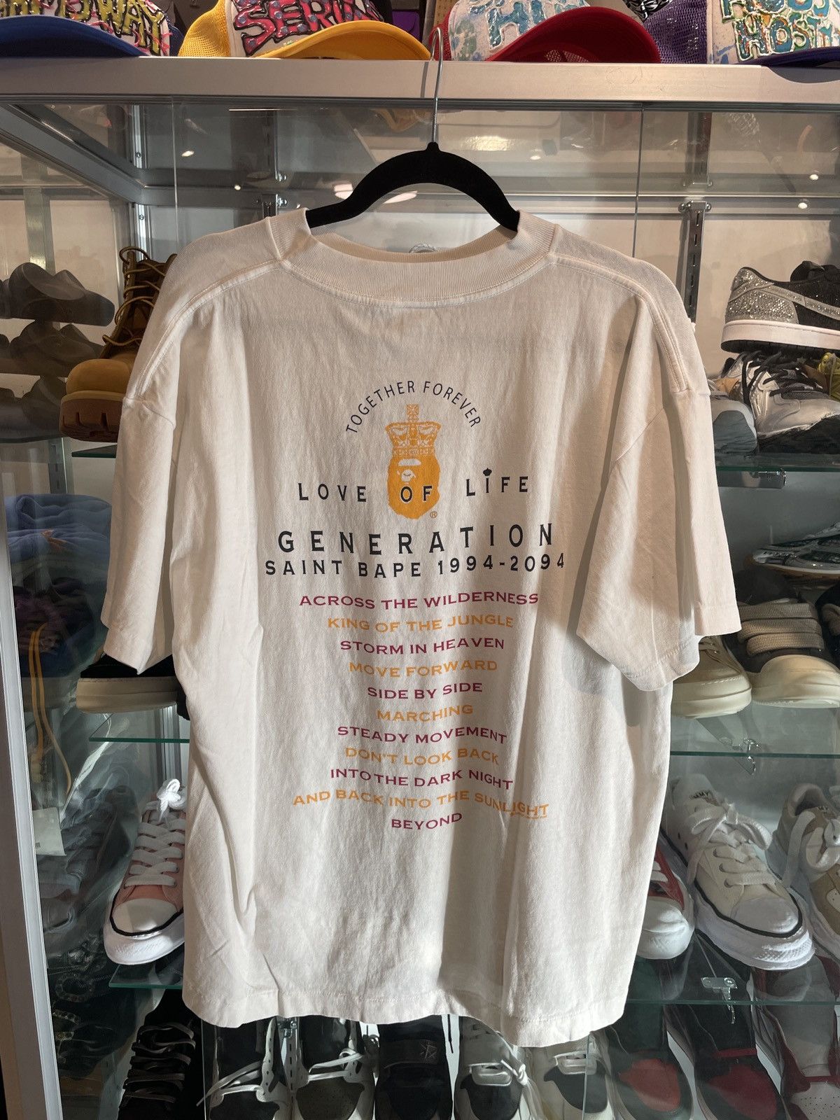Bape × Saint Michael Saint Michael x Bape Generation T-Shirt Size US M / EU 48-50 / 2 - 2 Thumbnail
