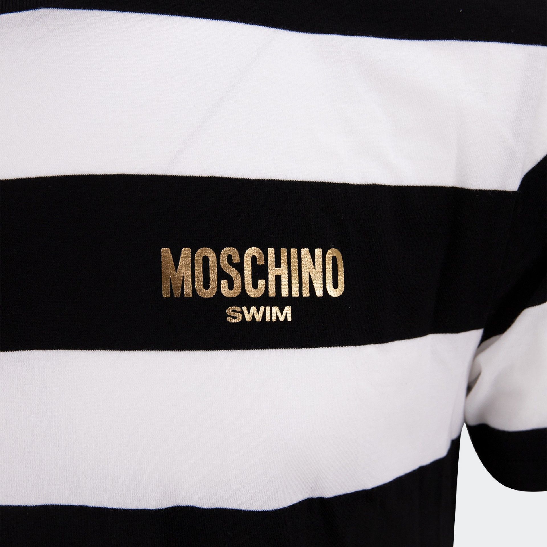 Moschino o1y0225 Logo T-Shirt in Black/White Size US XS / EU 42 / 0 - 2 Thumbnail