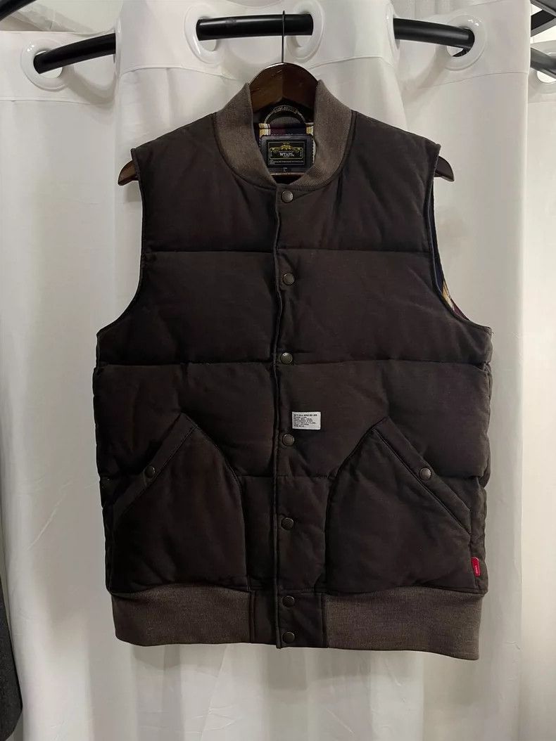 トップス WTAPS REP / VEST / COTTON. TWILL WTAPS 21ss - REP / VEST / COTTON. TWILL 口袋背心黑色軍綠