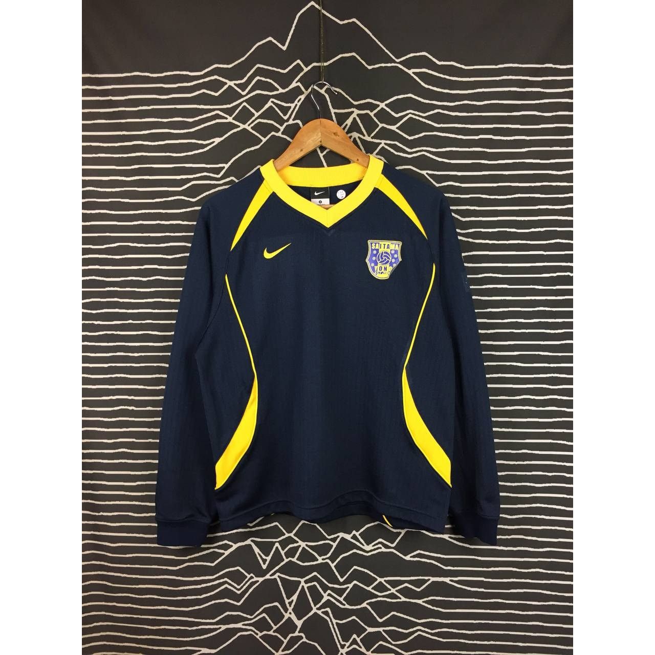 Nike × Vintage Nike Saitama Yono Long Sleeve Football Jersey Size US M / EU 48-50 / 2 - 2 Thumbnail