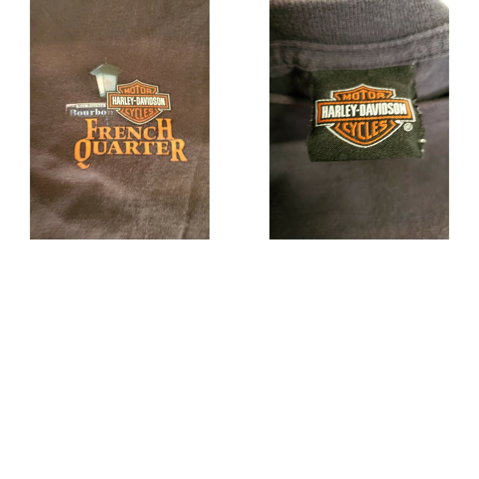 Harley Davidson Harley-Davidson T-Shirt Logo Bourbon Street New Orleans 3XL Black Mens Shirt United States Vintage? No. Size US XXL / EU 58 / 5 - 8 Thumbnail