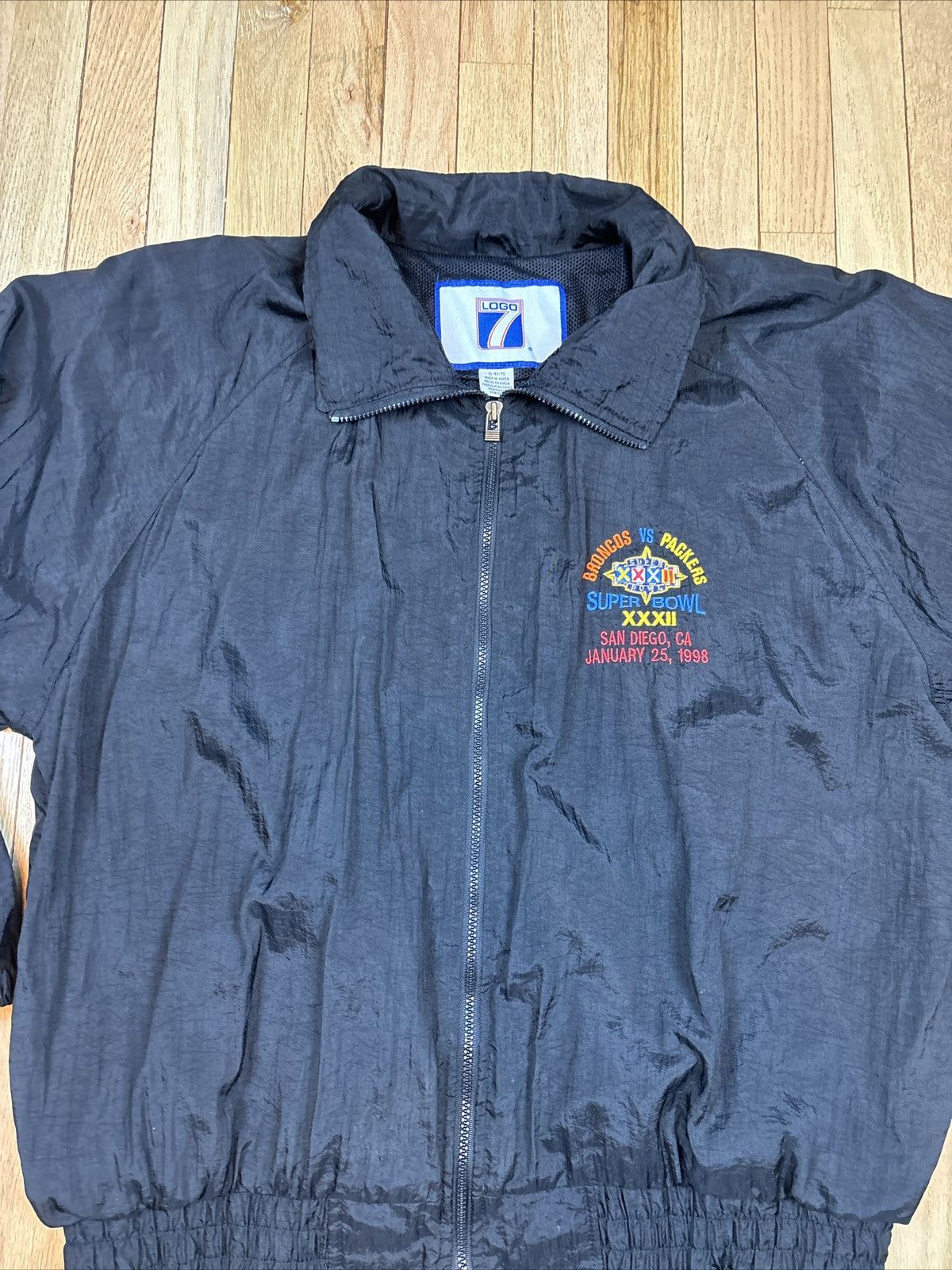 Logo 7 Vintage Super Bowl 1998 Packers/Broncos Logo 7 Jacket Size US XL / EU 56 / 4 - 1 Thumbnail