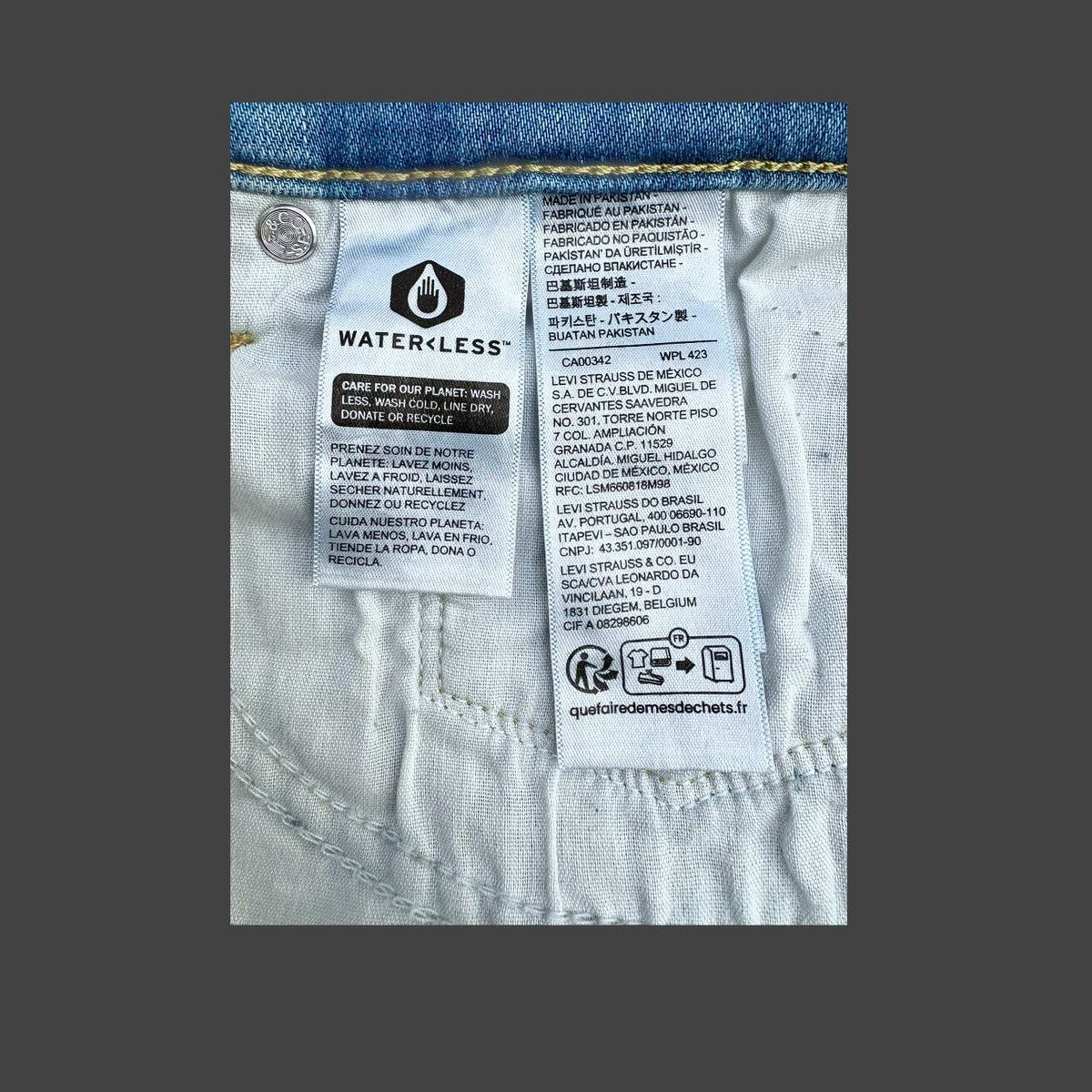 Levi's Levi’s Women’s Plus Size Straight Mid Rise Blue Jeans Sz 26W Size 34" / US 12 / IT 48 - 16 Thumbnail