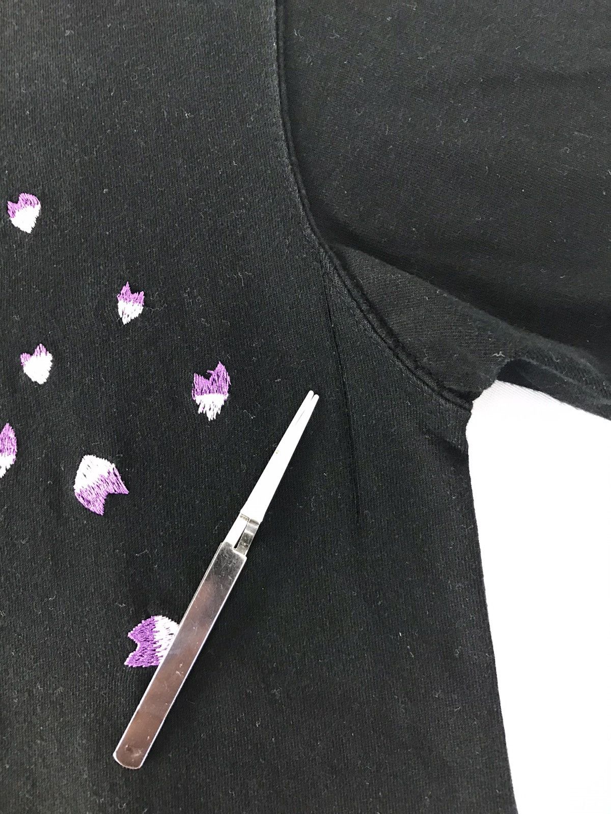 Japanese Brand × Vintage Vintage Karakuri Tamashi Embroidery Design Butterflies Tee Size US M / EU 48-50 / 2 - 9 Thumbnail