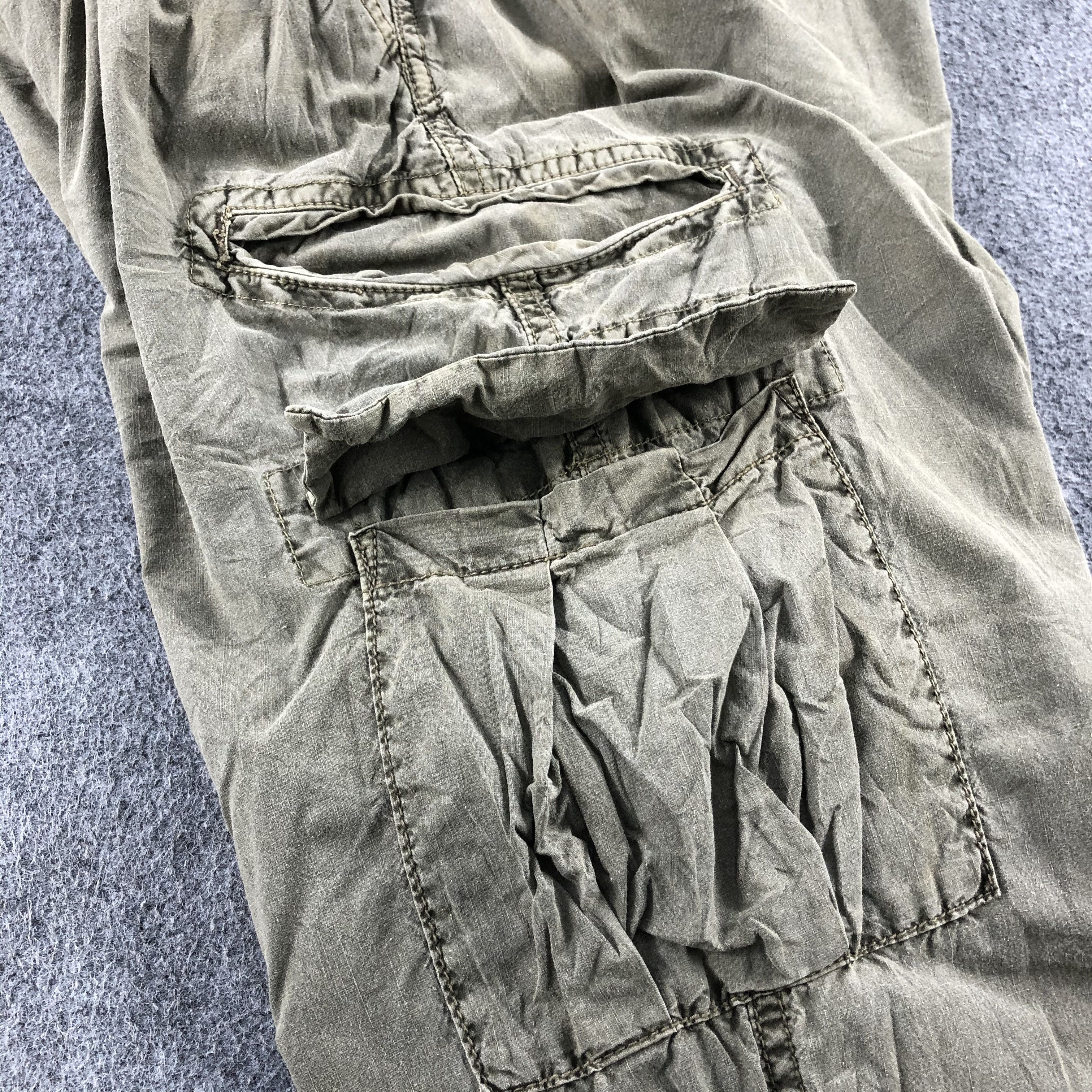 Avirex Avirex Cargo Pants Multi Pocket Tactical Parachute Trousers Size US 30 / EU 46 - 6 Thumbnail