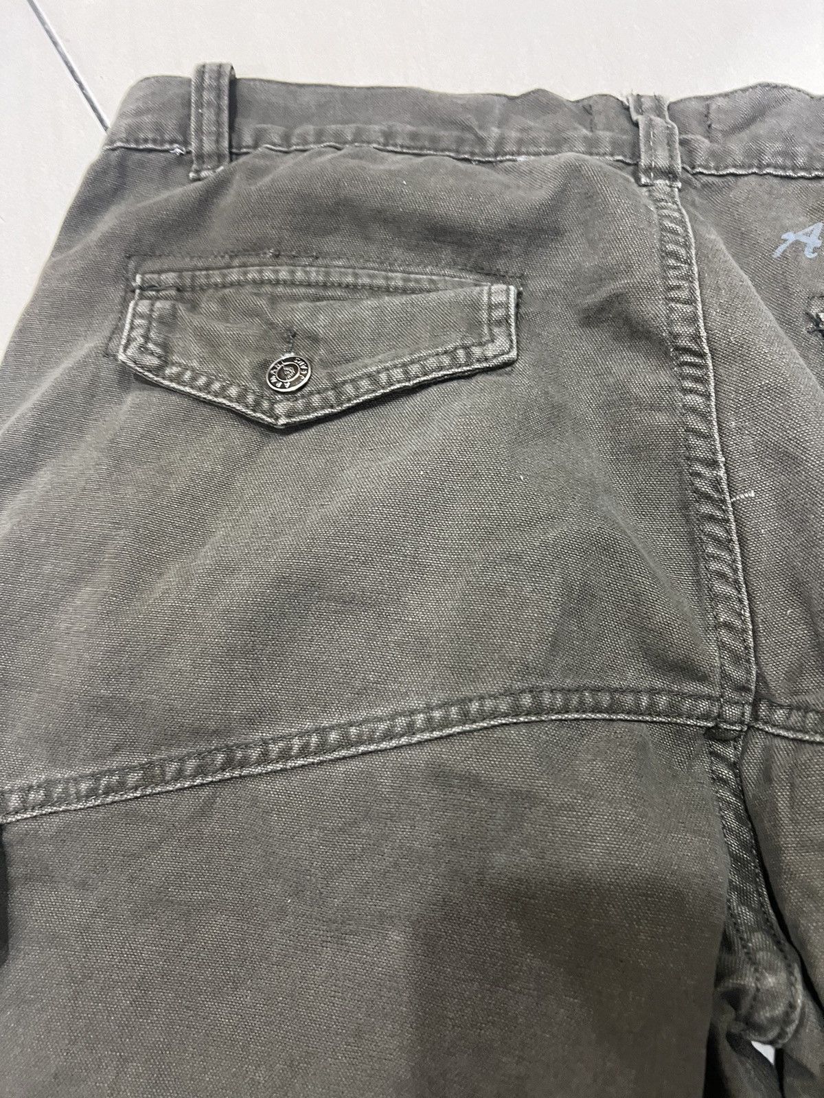 Armani × Vintage Armani Jeans - vintage cargo pants Size US 36 / EU 52 - 15 Thumbnail