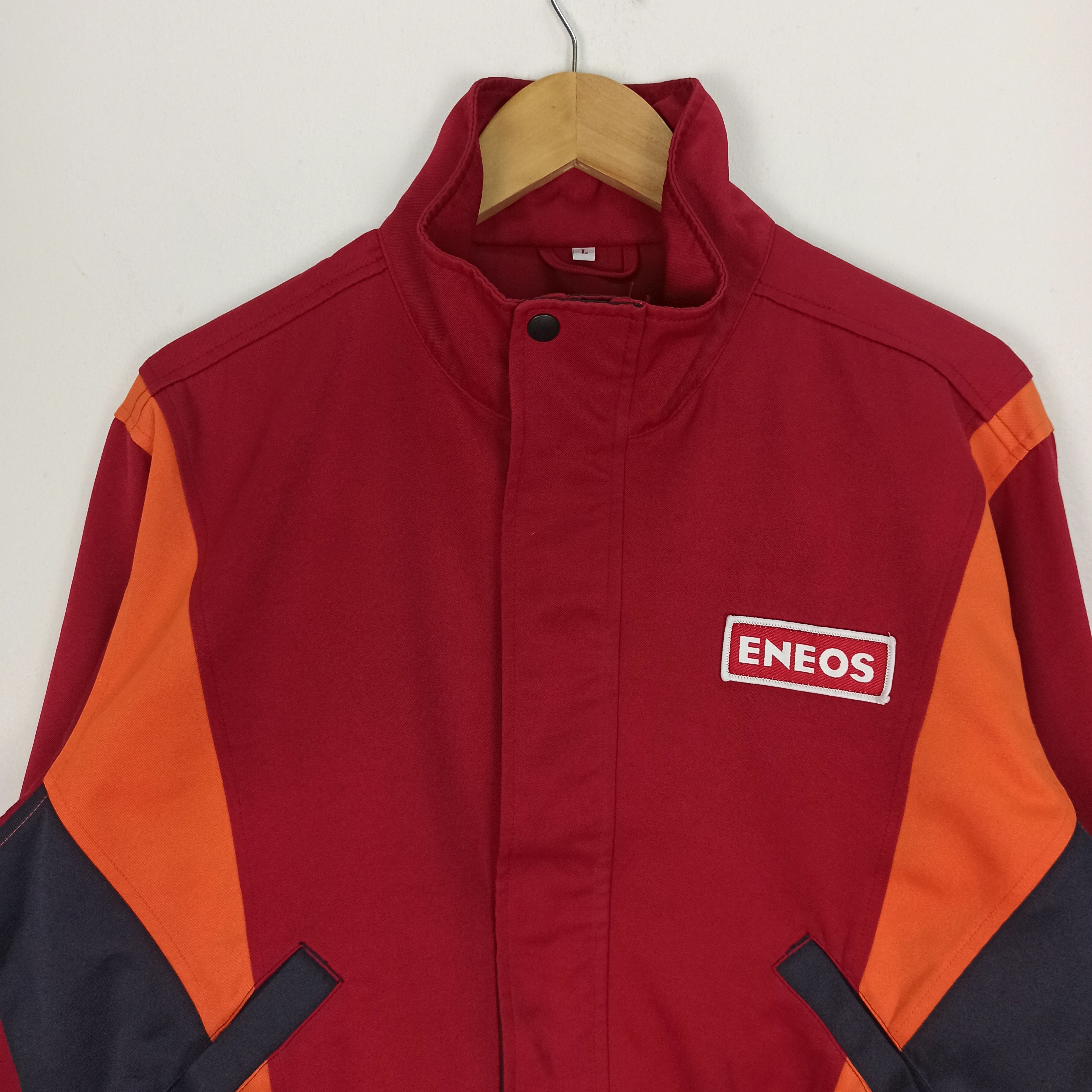 Japanese Brand 🔥Rare🔥 Intial D movie Japan Jacket Eneos Workers Size US L / EU 52-54 / 3 - 4 Thumbnail