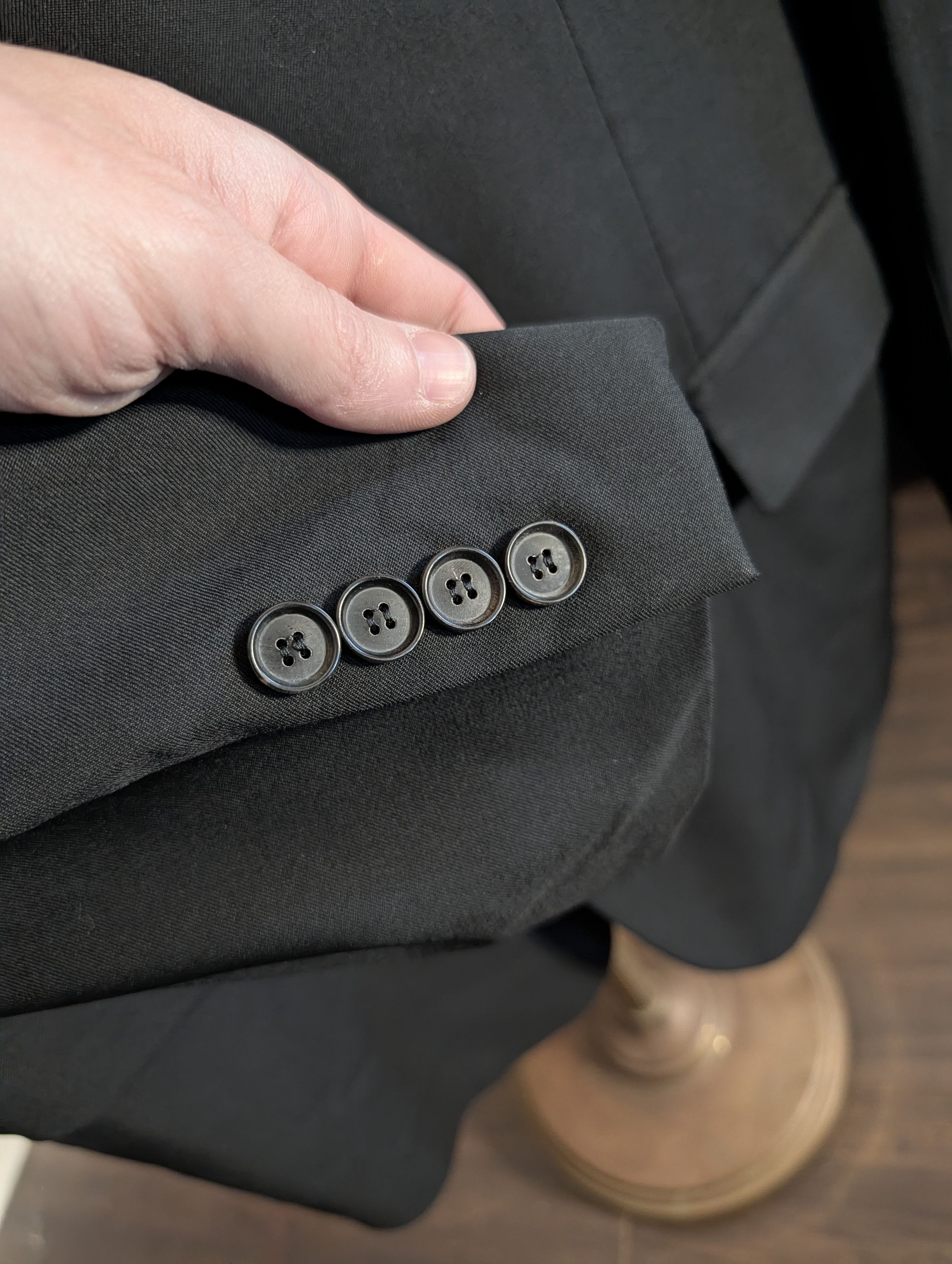 Hugo Boss Black Super 110s Pasolini wool blazer 38R Size 38R - 4 Thumbnail