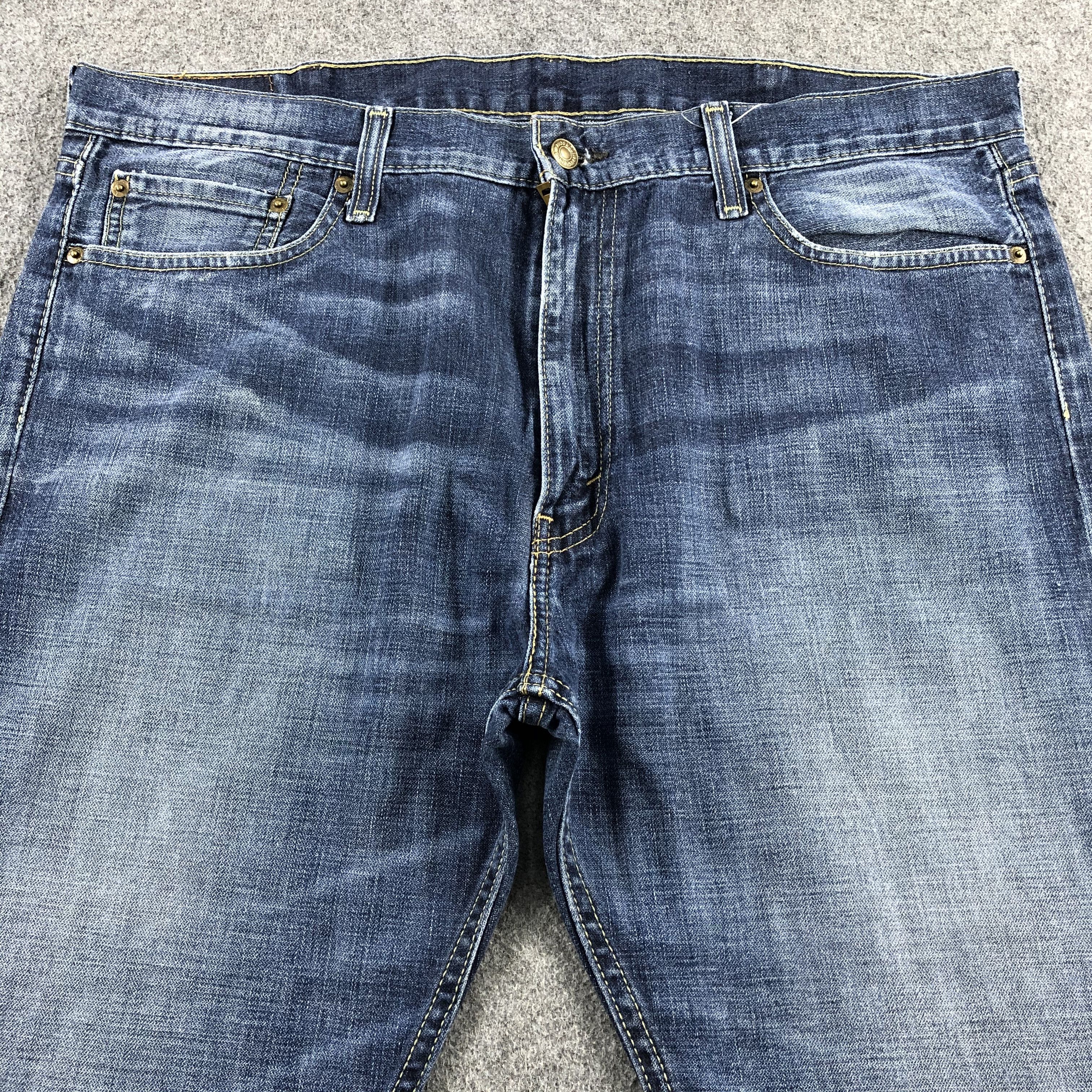 Levi's Vintage Blue Wash Levis 505 Jeans-J2072 Size US 40 / EU 56 - 3 Thumbnail