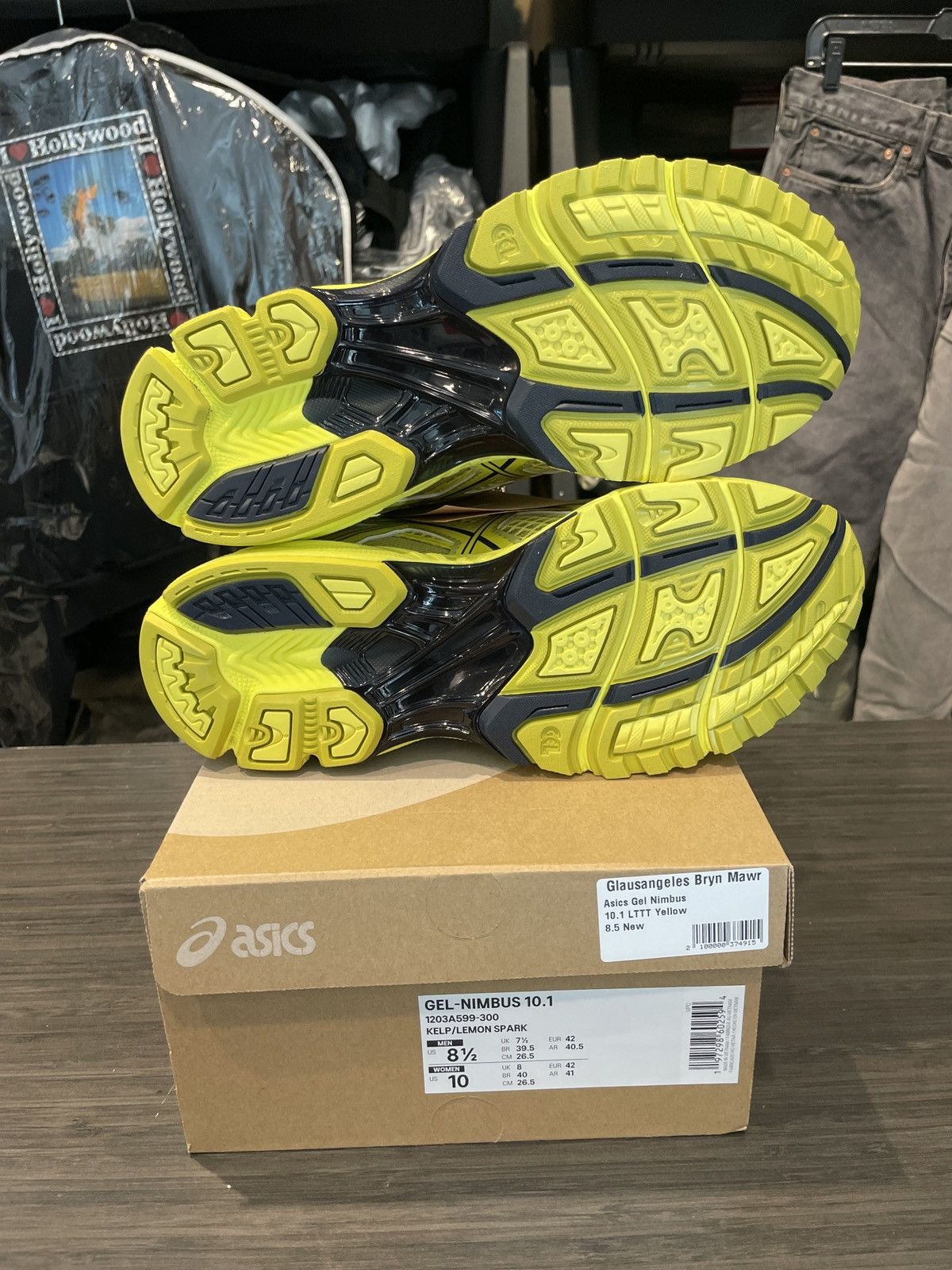 Asics Little Tokyo Table Tennis x Asics Gel Nimbus 10.1 Size US 8.5 / EU 41-42 - 5 Thumbnail