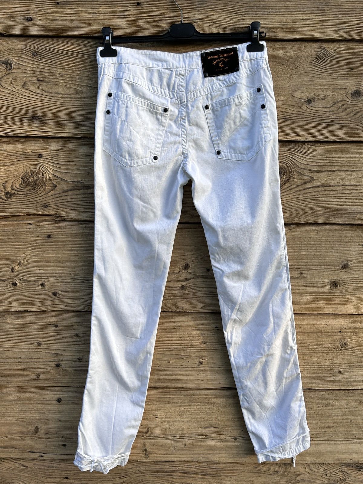 Vivienne Westwood Vintage Vivienne Westwood Leg Laces Jeans Pants Size 44 Size 30" / US 8 / IT 44 - 8 Thumbnail
