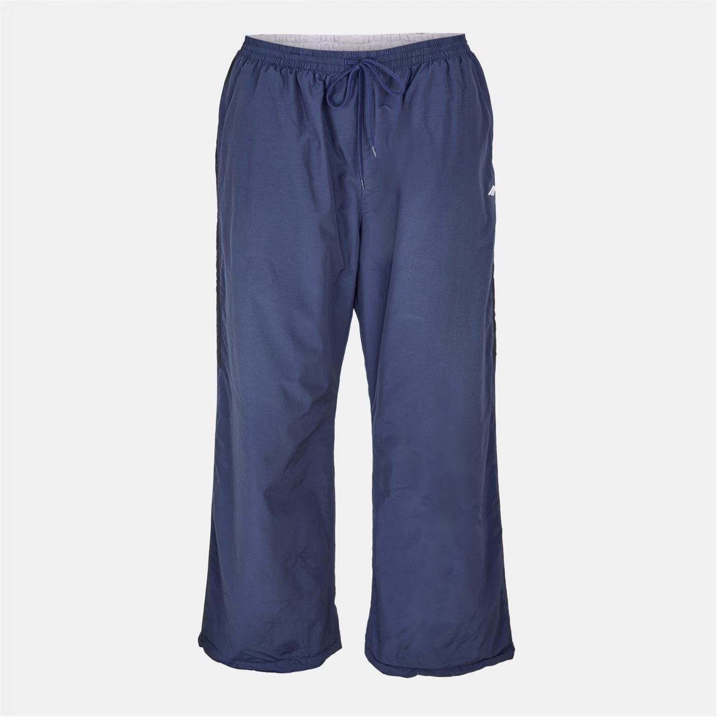 Balenciaga o1g2r1mq0226 Bal Tech Reverse Relaxed Wide Leg Trousers Blue Size US 30 / EU 46 - 1 Thumbnail