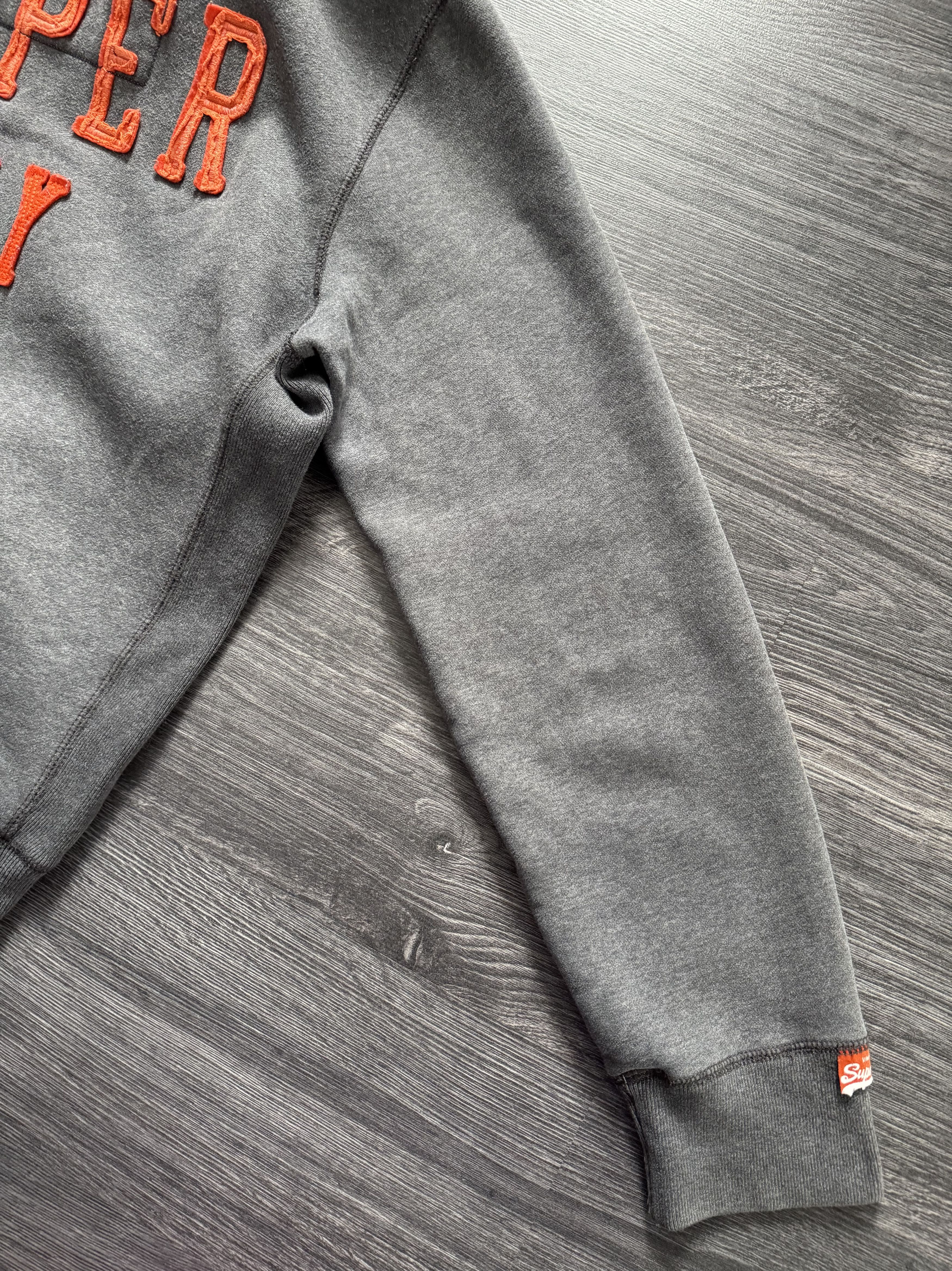 Superdry Y2K Faux Fur Hoodie Jacket LGB Japanese style