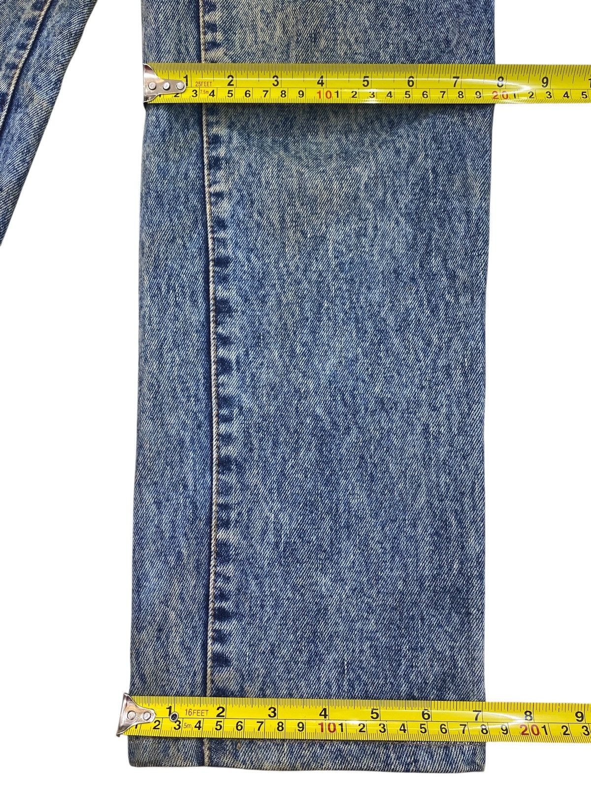 Japanese Brand Japanese Brand Acide Blue Wash Style Straight Cut Jeans Size US 26 / EU 42 - 7 Thumbnail