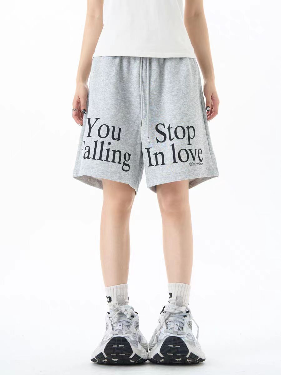 White High Street Loose Casual Shorts