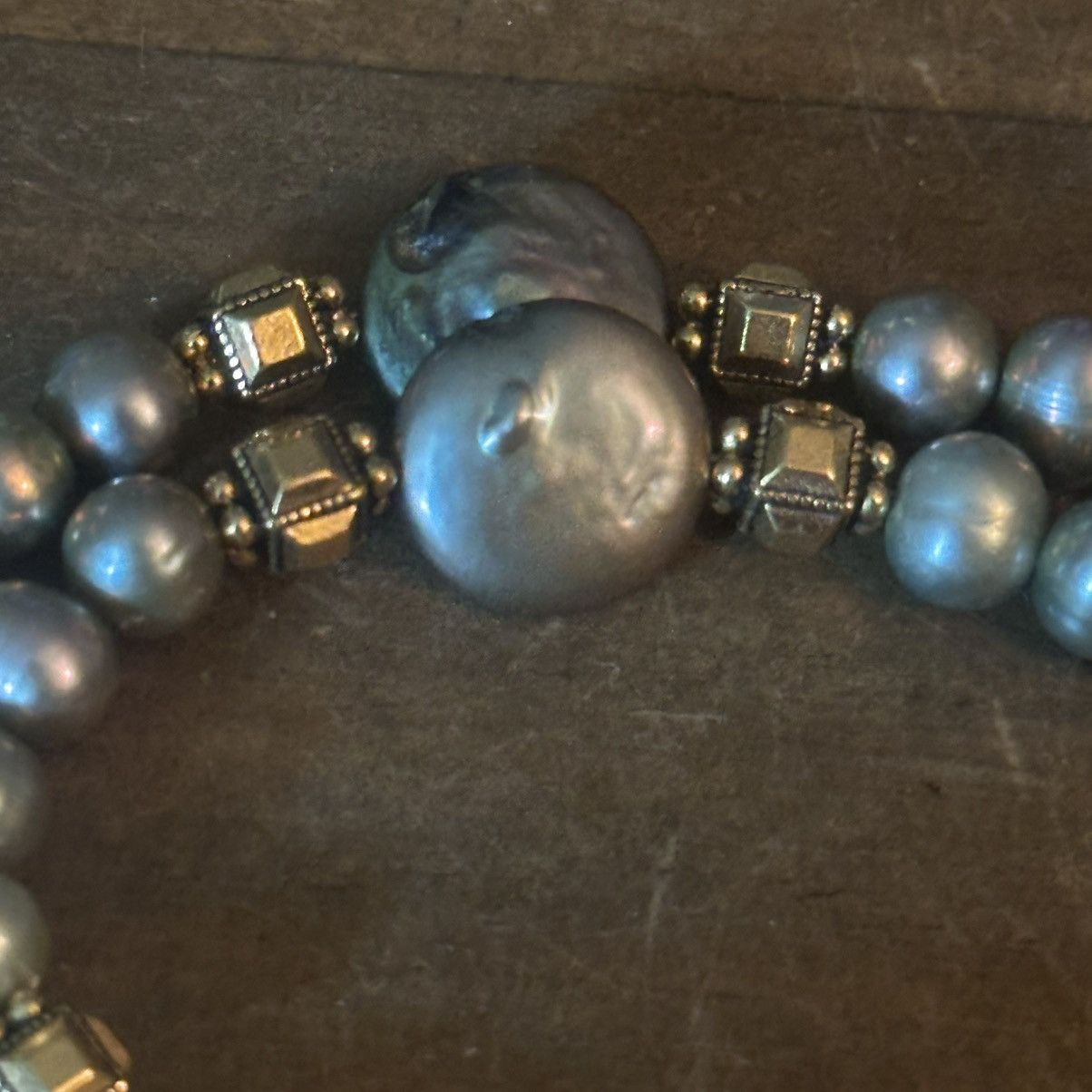 Other Gray baroque pearl necklace Size ONE SIZE - 4 Thumbnail