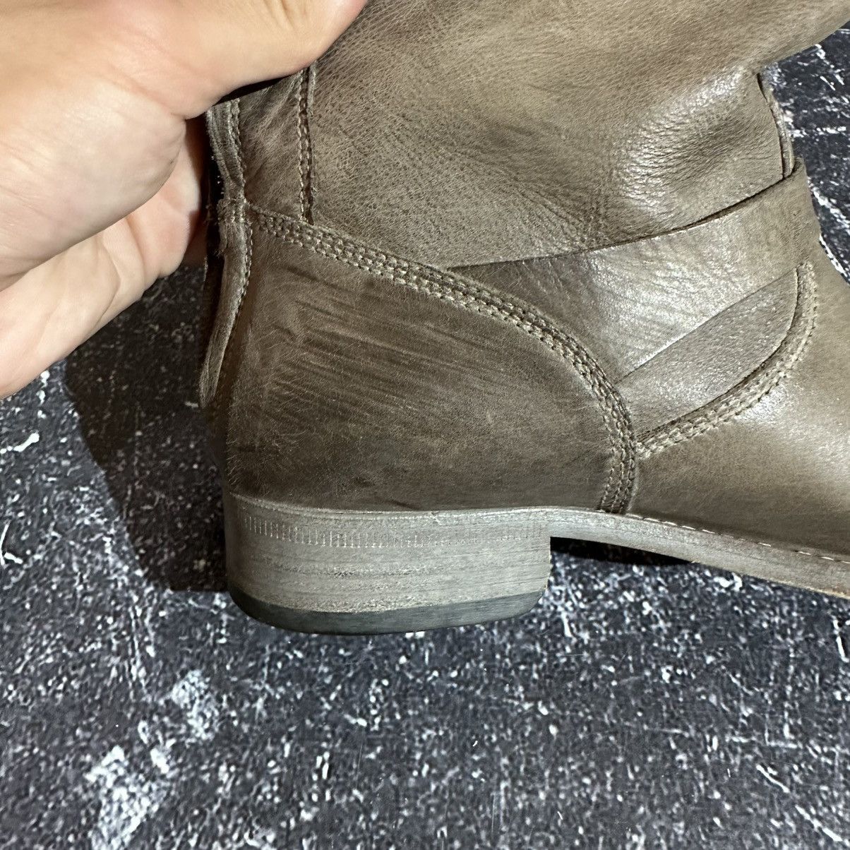 Belstaff BELSTAFF - Women’s Leather Boots Size 37 Rick Owens Style Size US 7 / IT 37 - 10 Thumbnail