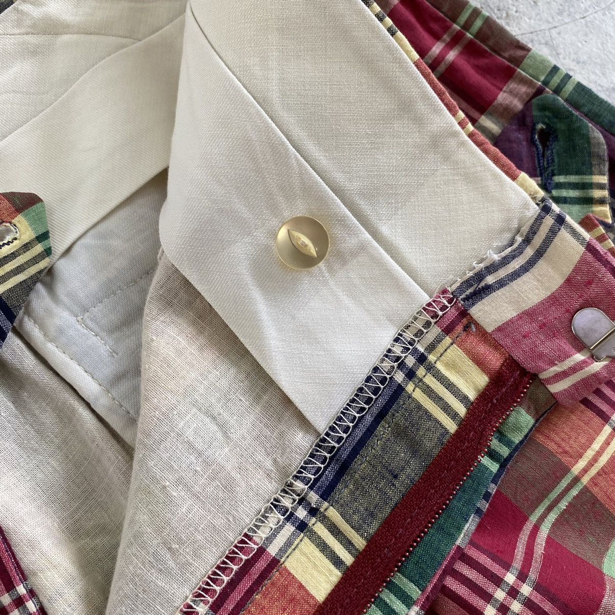 Polo Ralph Lauren Vintage 70’s Polo Ralph Lauren Madras Checks Baggy Trousers Size US 36 / EU 52 - 11 Thumbnail