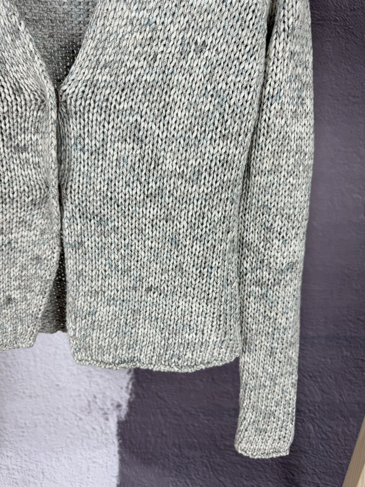 Fabiana Filippi Fabiana Filippi grey wool cotton knitwear sweater Size M / US 6-8 / IT 42-44 - 5 Thumbnail