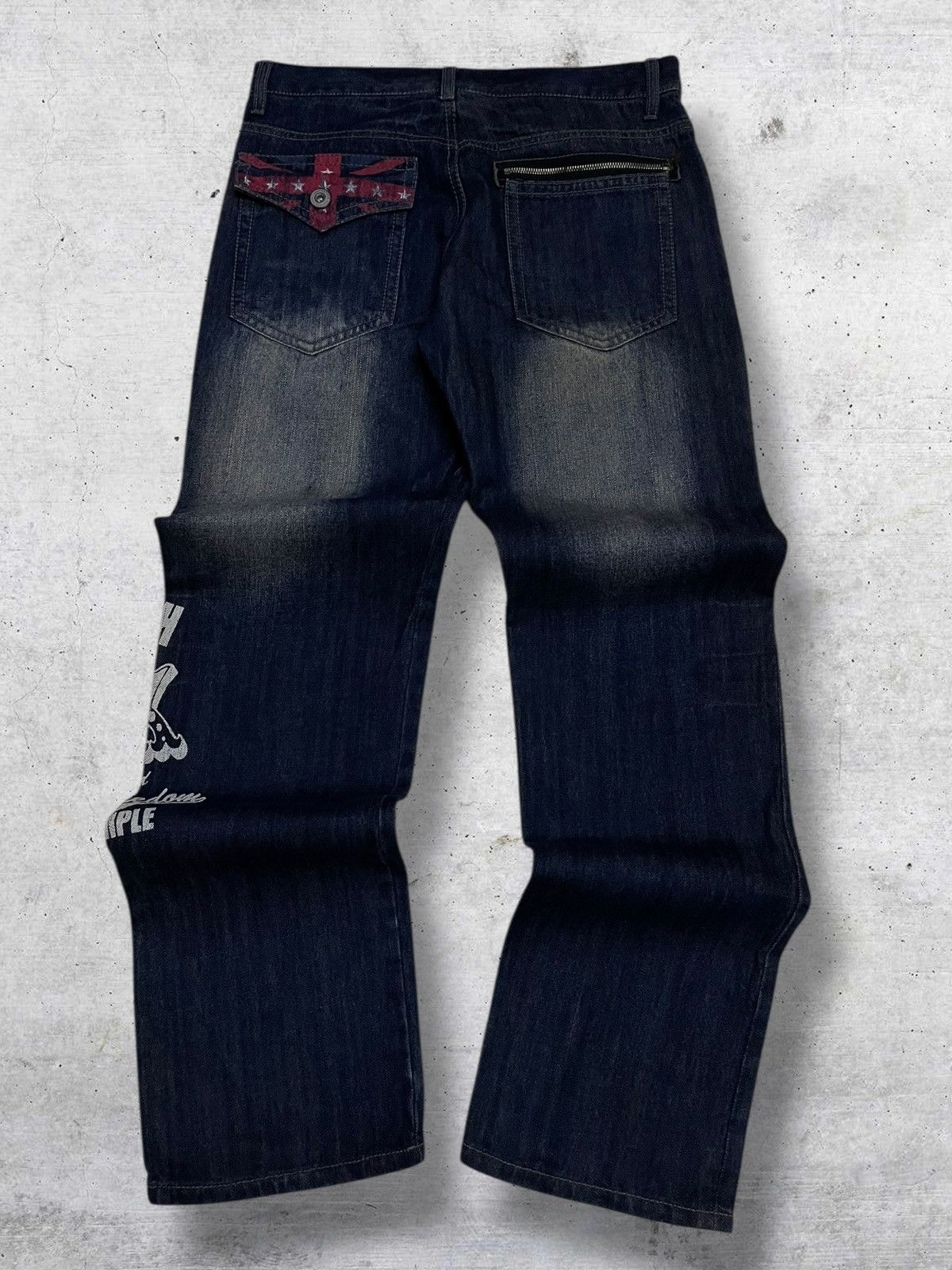 Hysteric Glamour VINTAGE BACK FORTH CRAFTED OG JAPAN DESIGNER ROCKNROLL DENIM Size US 31 - 9 Thumbnail
