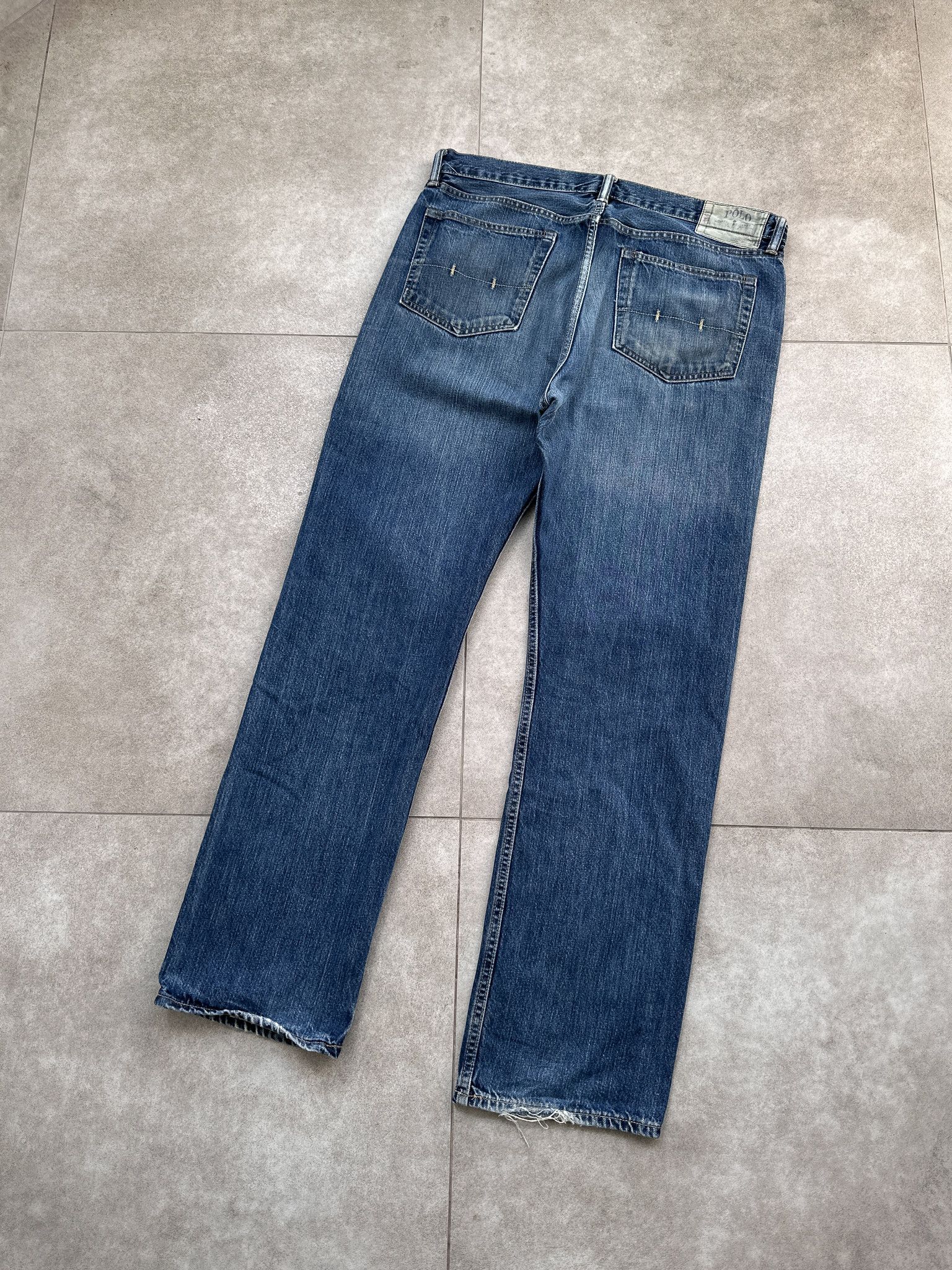 Polo Ralph Lauren Polo Ralph Lauren Blue Denim Jeans Size US 34 / EU 50 - 2 Thumbnail