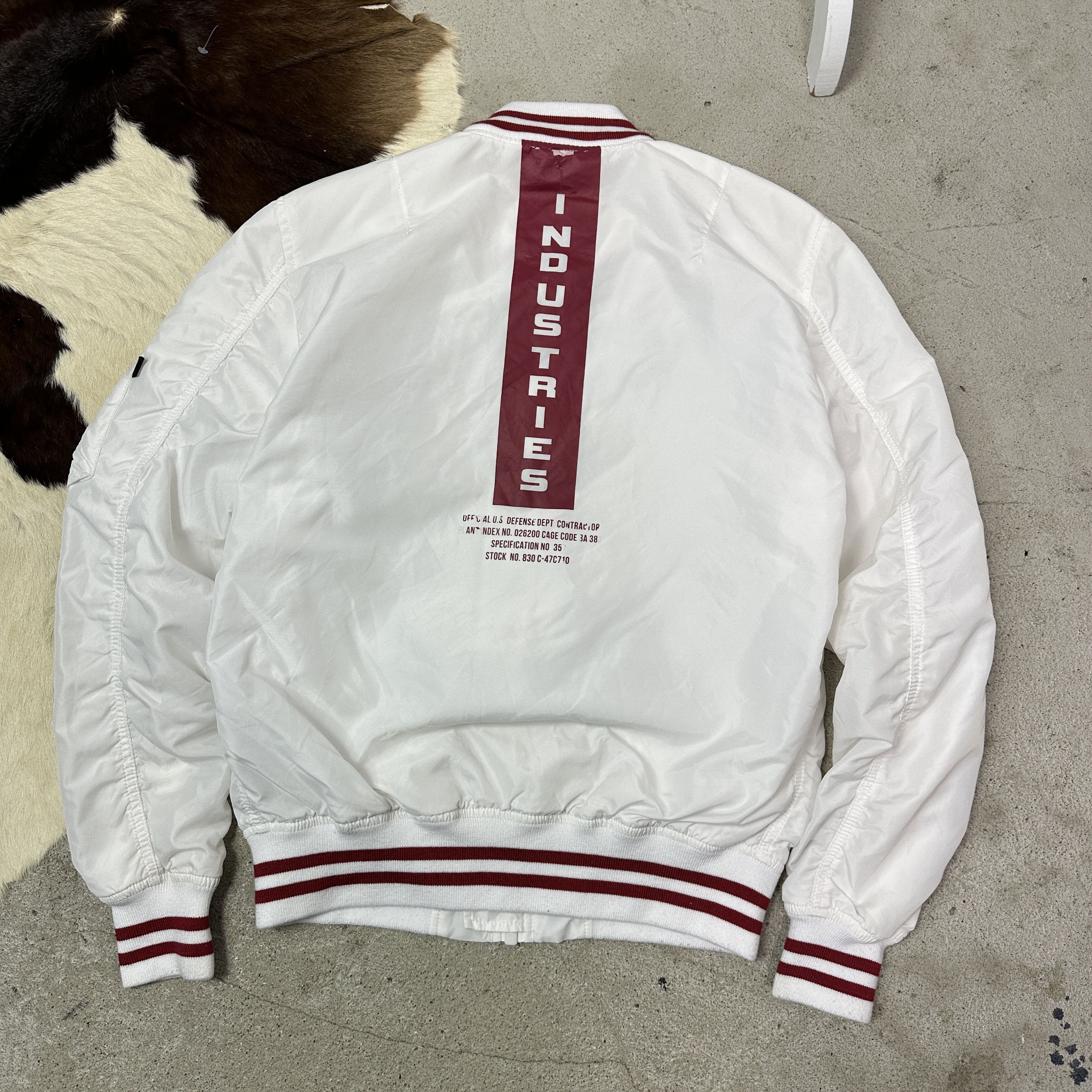 Alpha Industries Vintage Casual Streetwear Alpha Industries Bomber Jacket 00s Size US L / EU 52-54 / 3 - 7 Thumbnail